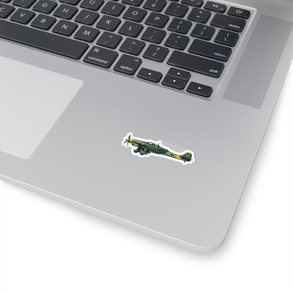 Kiss-Cut Stickers - WWII - Fighter Aircraft - German Stuka Dive Bomber - Profile - Left