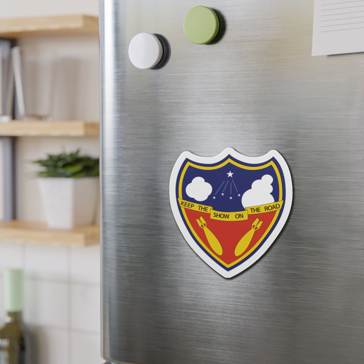 Die-Cut Magnets - AAC - 384th Bomb Group wo Txt X 300