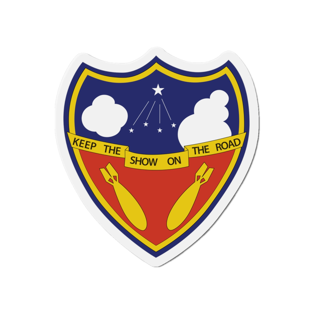 Die-Cut Magnets - AAC - 384th Bomb Group wo Txt X 300