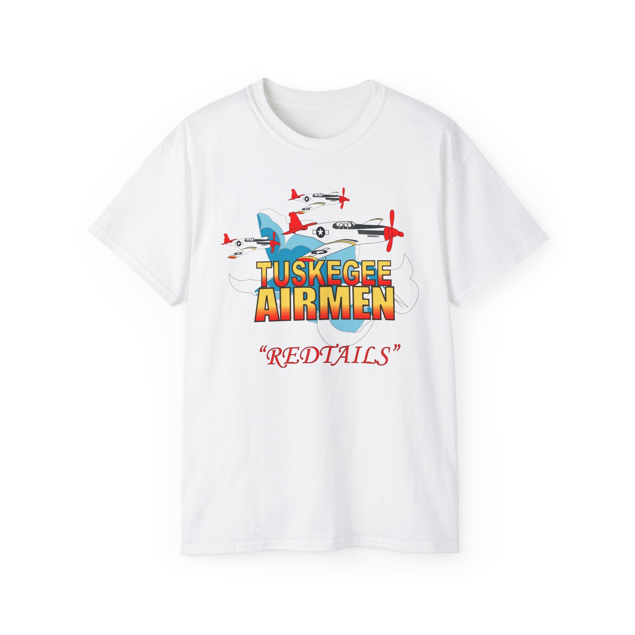 Unisex Ultra Cotton Tee - Army Air Corp - Tuskegee Airmen - Redtails - 3AC - X 300