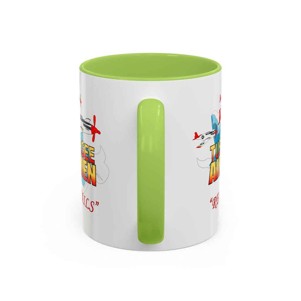 Accent Coffee Mug - Army Air Corp - Tuskegee Airmen - Redtails - 3AC - X 300