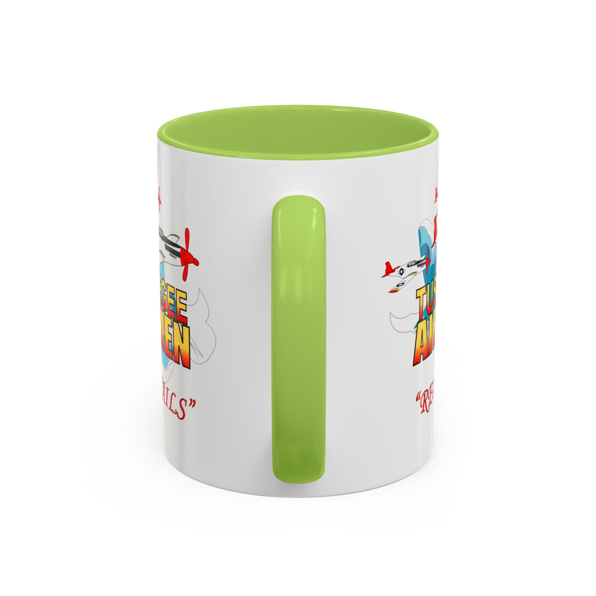 Accent Coffee Mug - Army Air Corp - Tuskegee Airmen - Redtails - 3AC - X 300