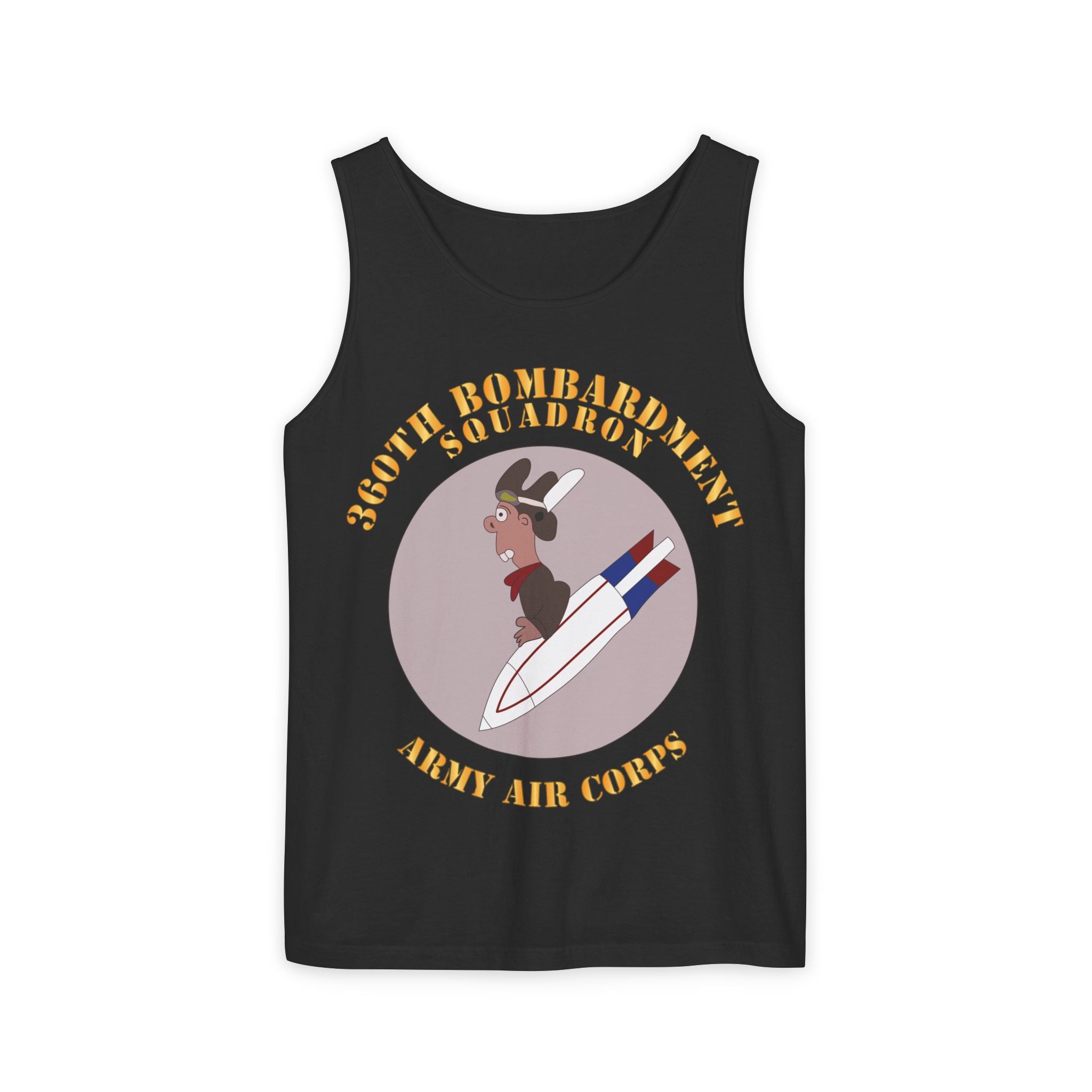 Unisex Garment-Dyed Tank Top - AAC - 360th Bombardment Squadron X 300