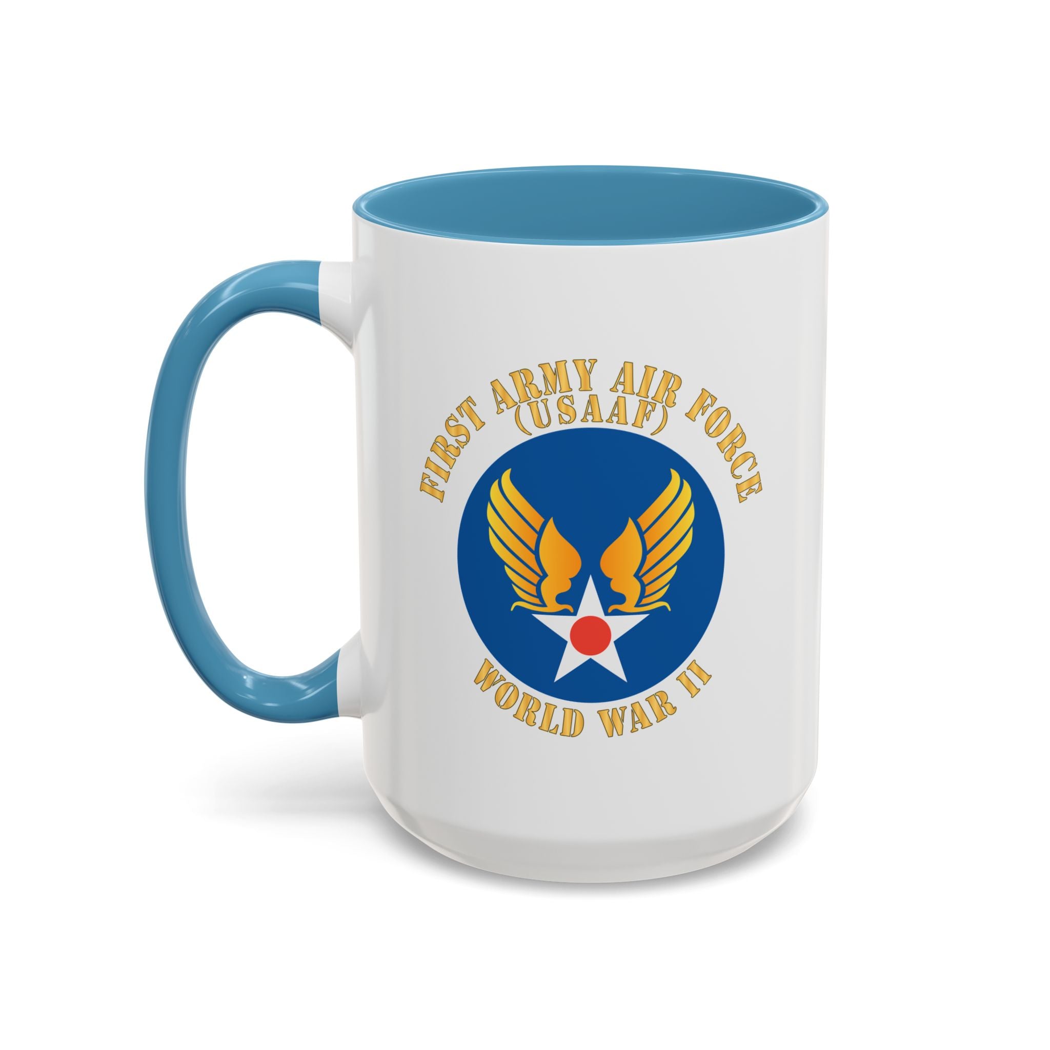 Accent Coffee Mug - SSI - AAC - 1st Army Air Force - WWII - USAAF x 300