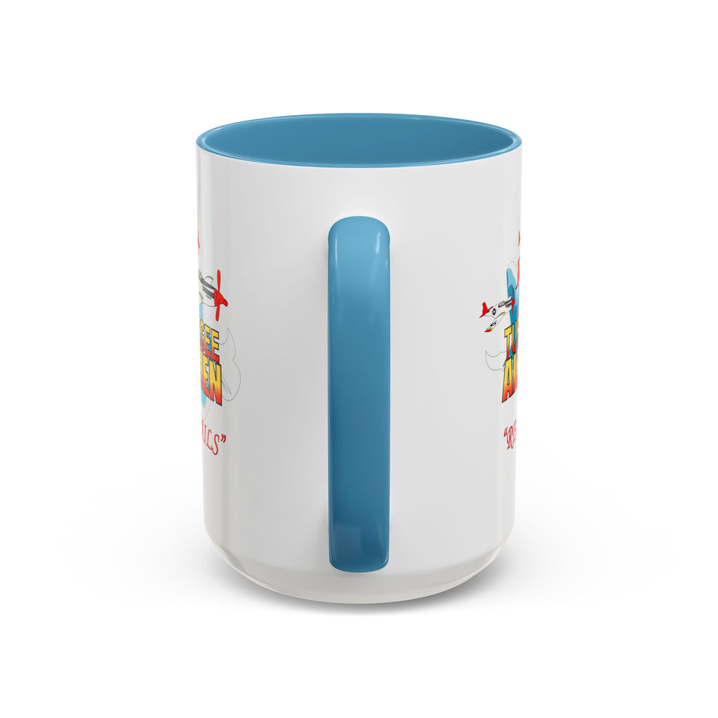 Accent Coffee Mug - Army Air Corp - Tuskegee Airmen - Redtails - 3AC - X 300