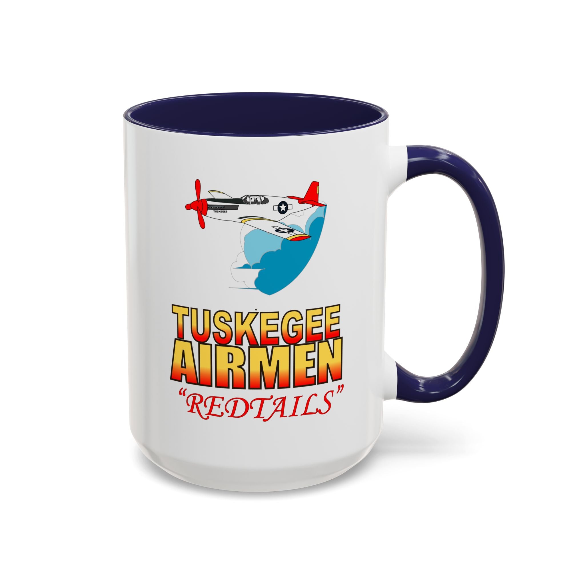 Accent Coffee Mug - Army Air Corp - Tuskegee Airmen - Redtails - AC - X 300