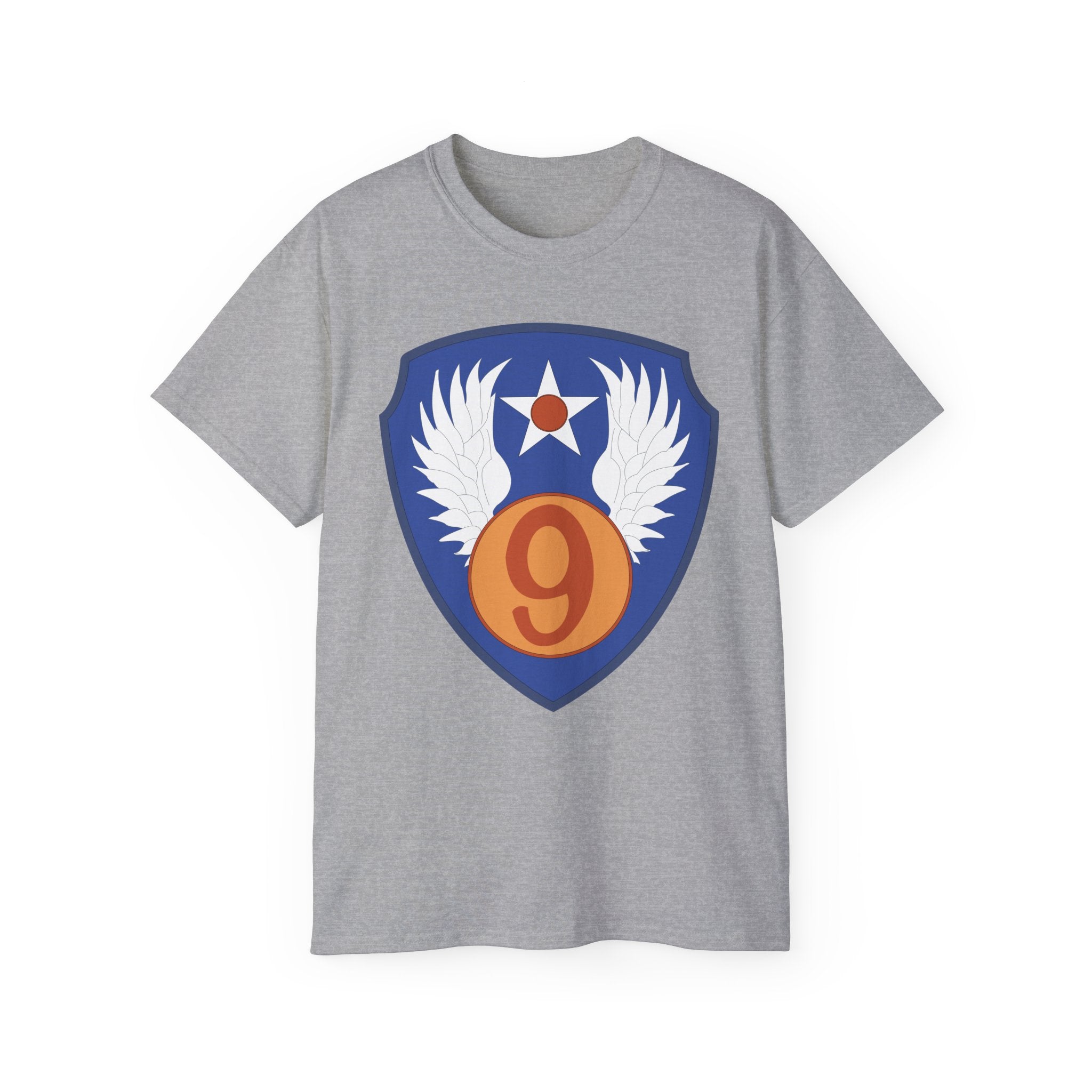 Unisex Ultra Cotton Tee - AAC - SSI - 9th Air Force wo Txt X 300