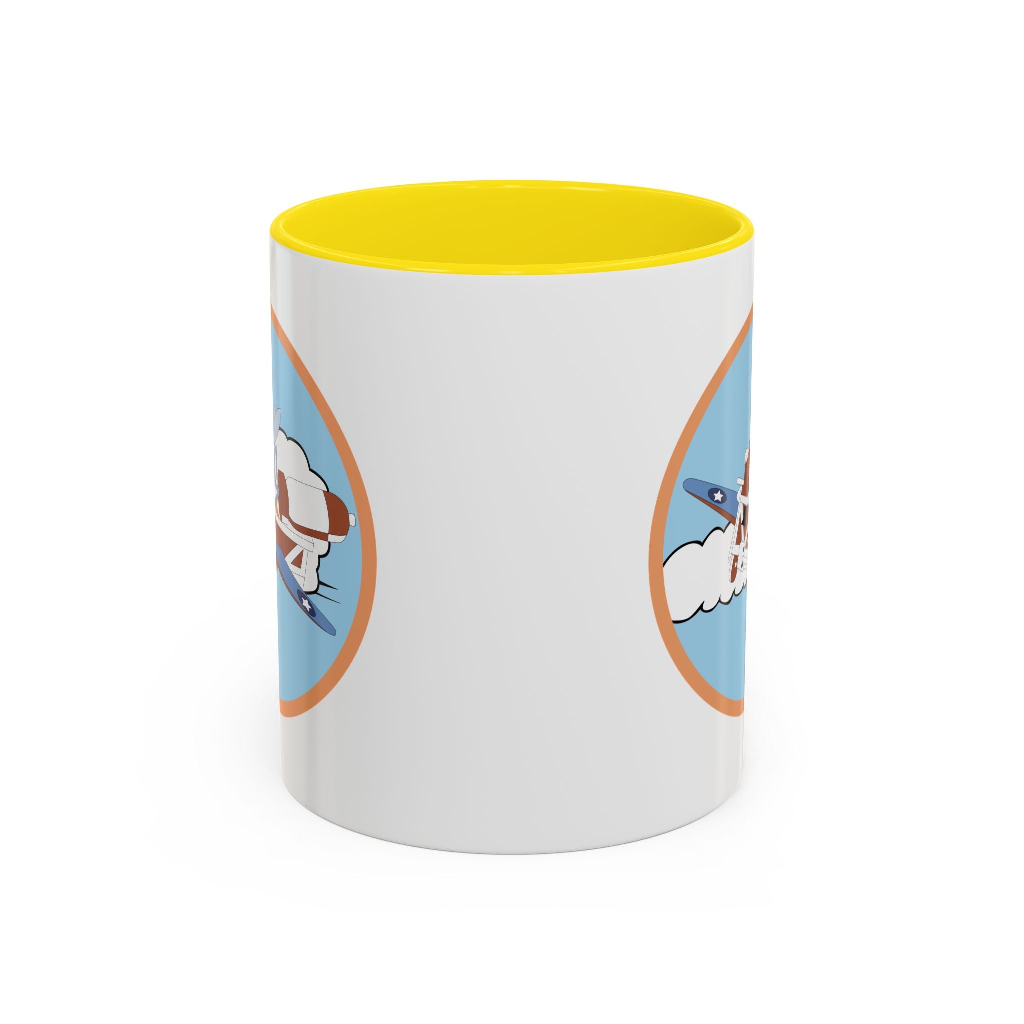 Accent Coffee Mug - AAC - 782nd Bomb Squadron, 465th Bomb Group - 15th AF wo Txt X 300