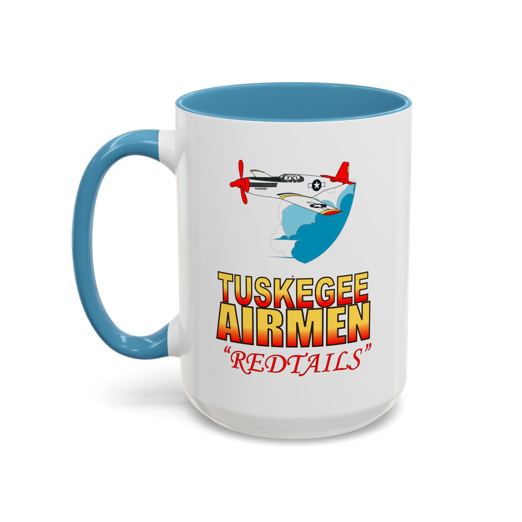 Accent Coffee Mug - Army Air Corp - Tuskegee Airmen - Redtails - AC - X 300
