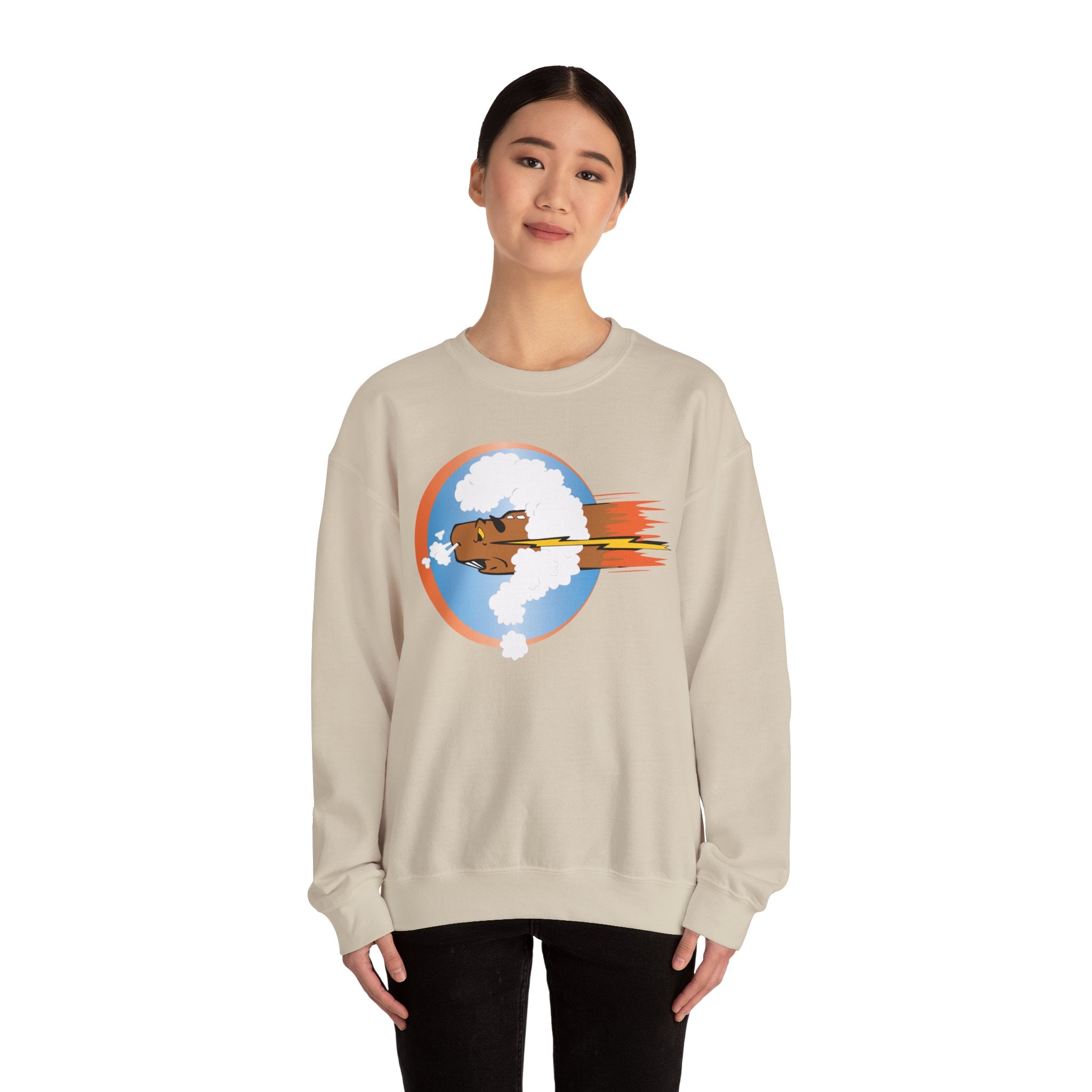 Crewneck Sweatshirt - AAC - 754th Bombardment Squadron, 458th Bomb Group, England X 300