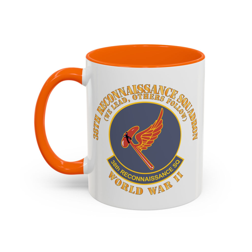 Accent Coffee Mug - AAC - 38th Reconnaissance Squadron - WWII X 300