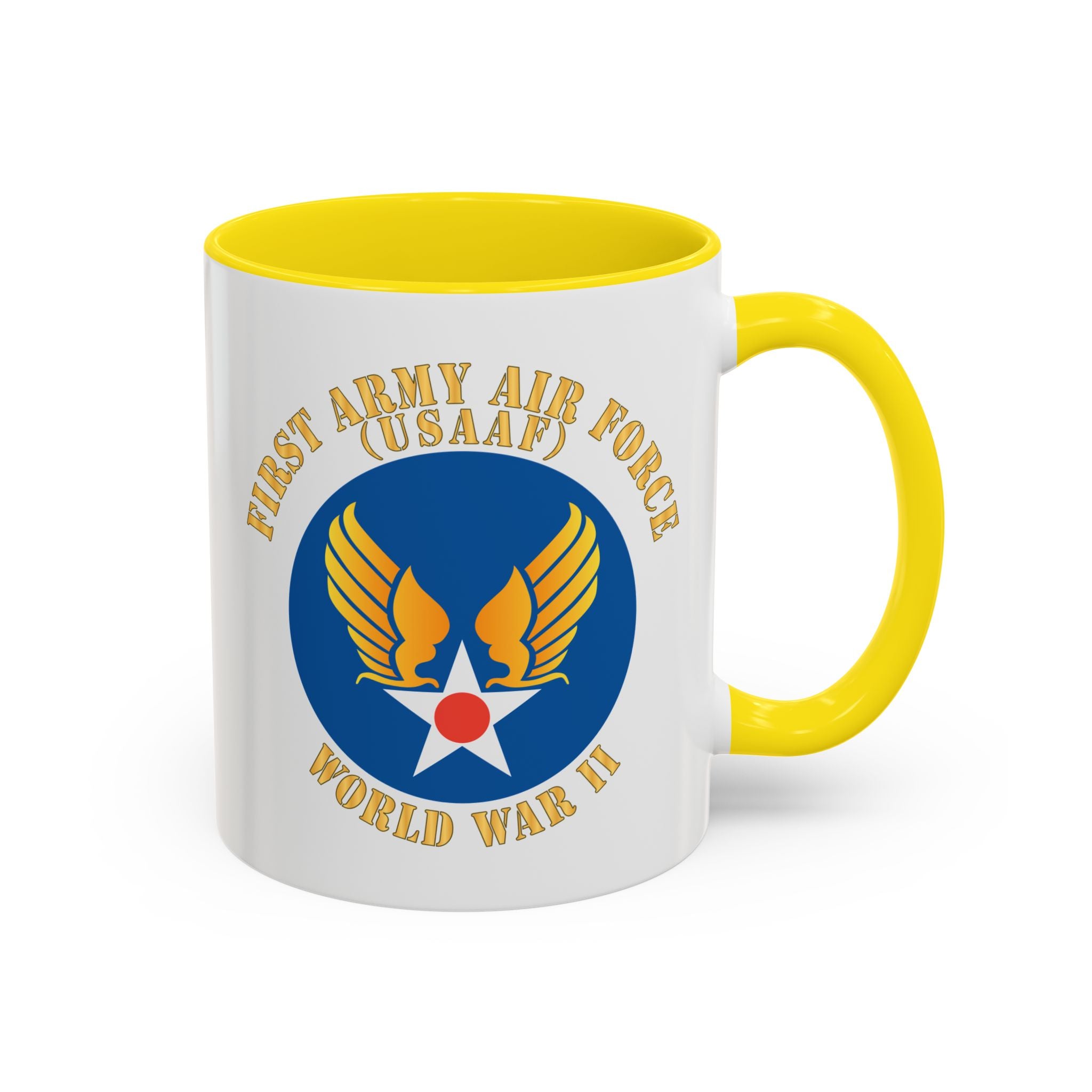 Accent Coffee Mug - SSI - AAC - 1st Army Air Force - WWII - USAAF x 300