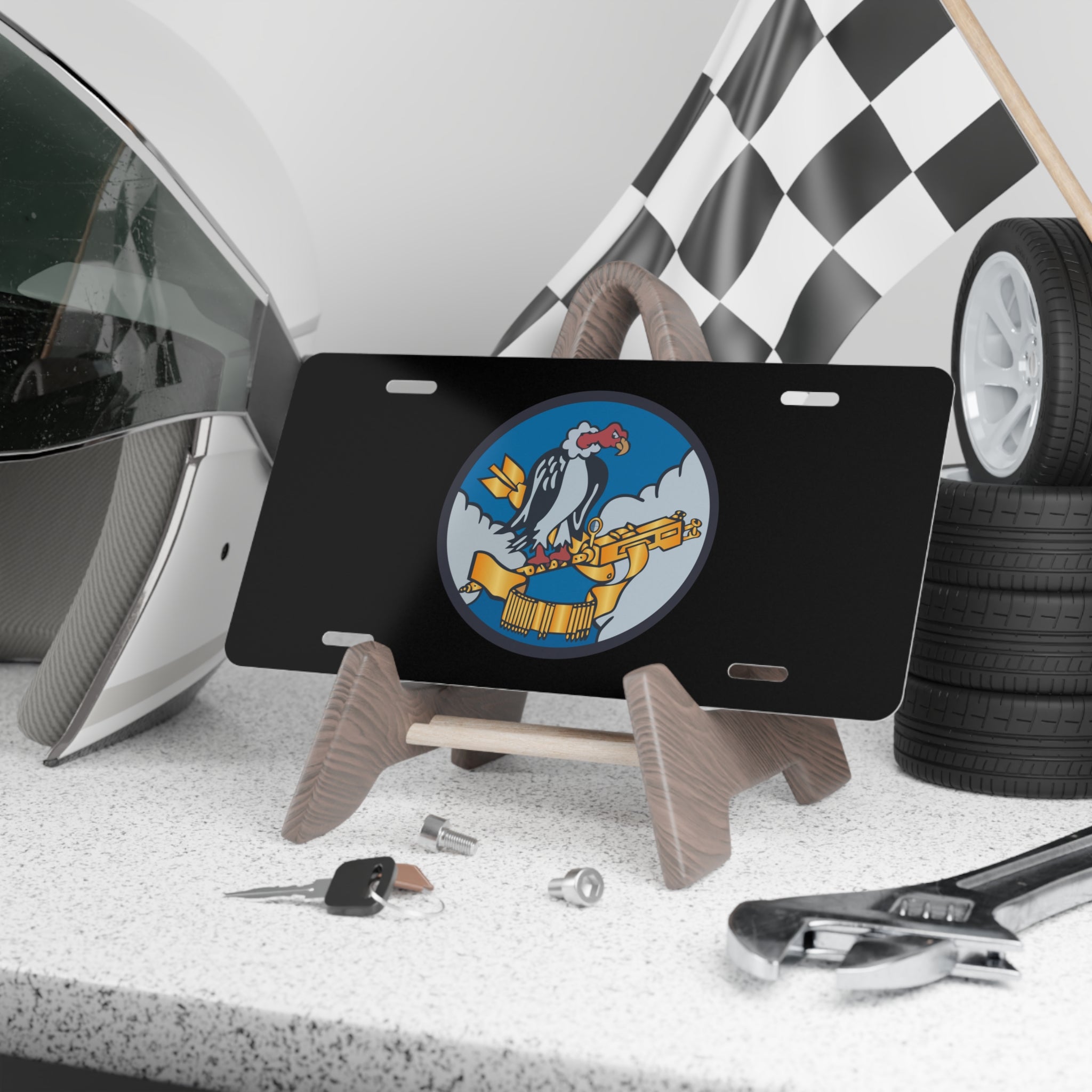 License Plate - AAC - 825th Bomb Squadron, 484th Bomb Group - 15th AAF wo txt X 300