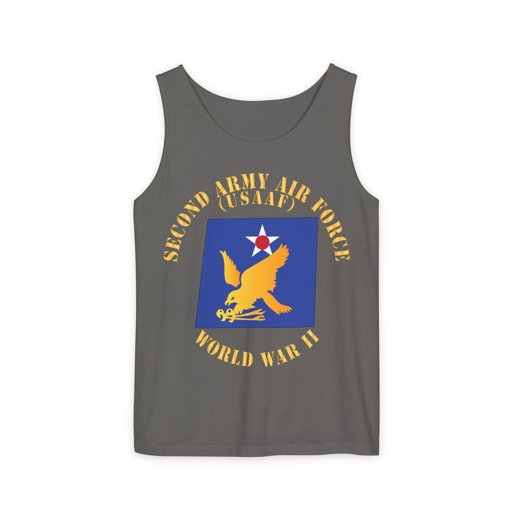 Unisex Garment-Dyed Tank Top - SSI - AAC - 2nd Air Force - WWII - USAAF x 300