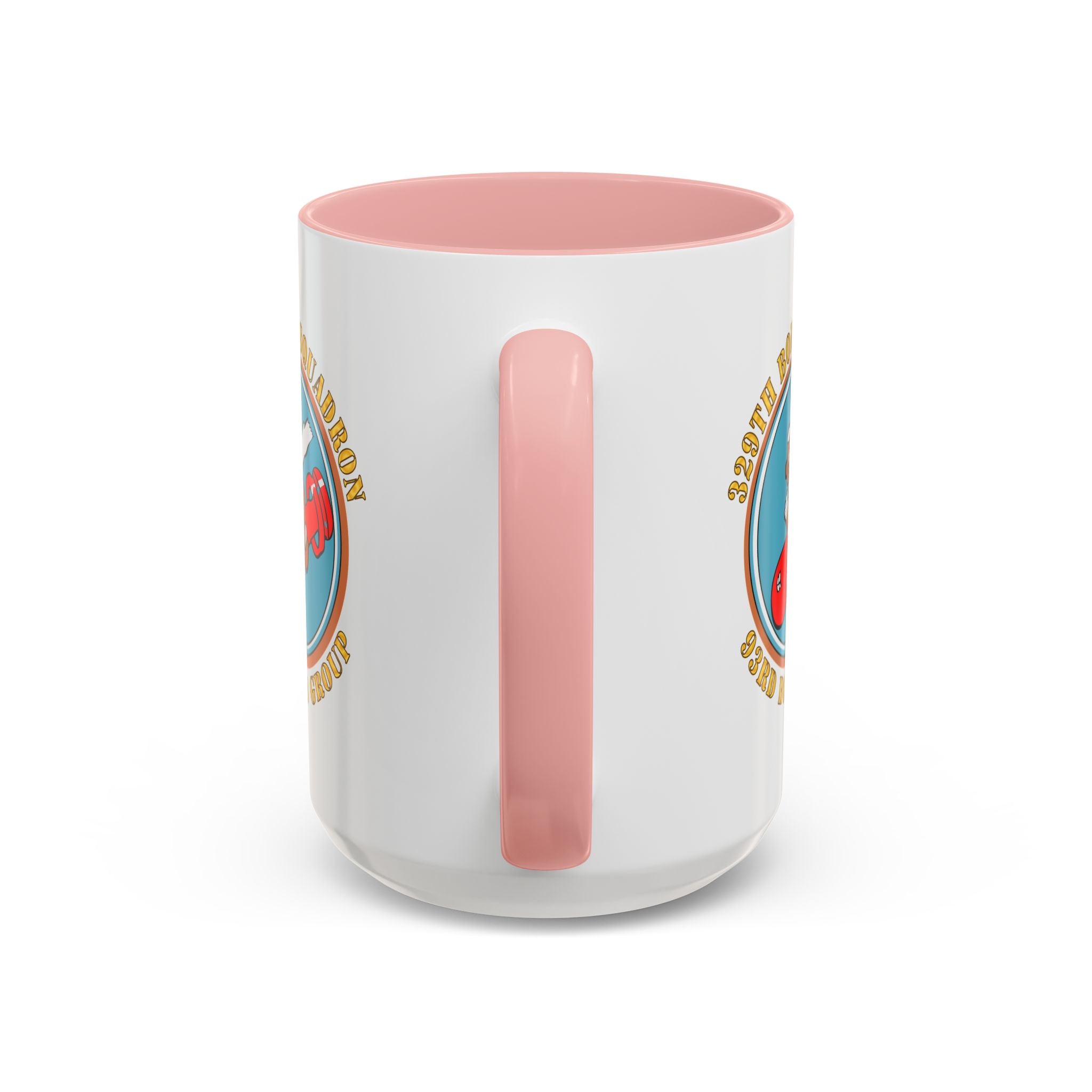 Accent Coffee Mug - AAC - 329th Bomb Squadron,93rd Bomb Group - WWII - USAAF