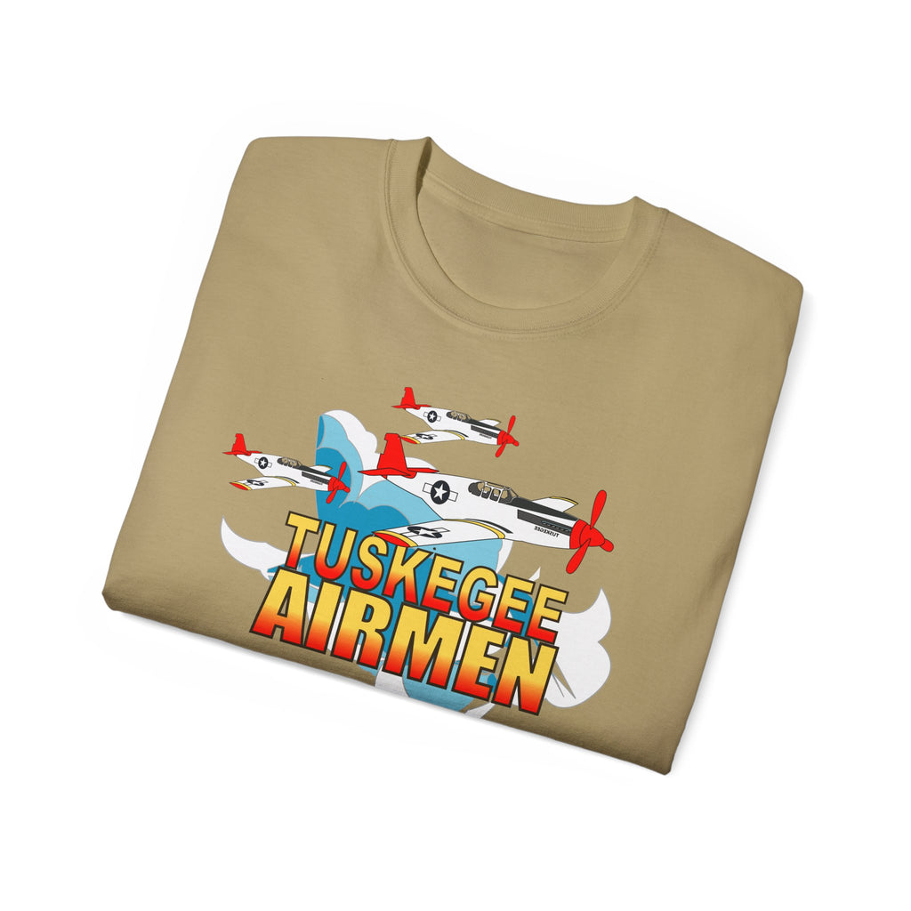 Unisex Ultra Cotton Tee - Army Air Corp - Tuskegee Airmen - Redtails - 3AC - X 300