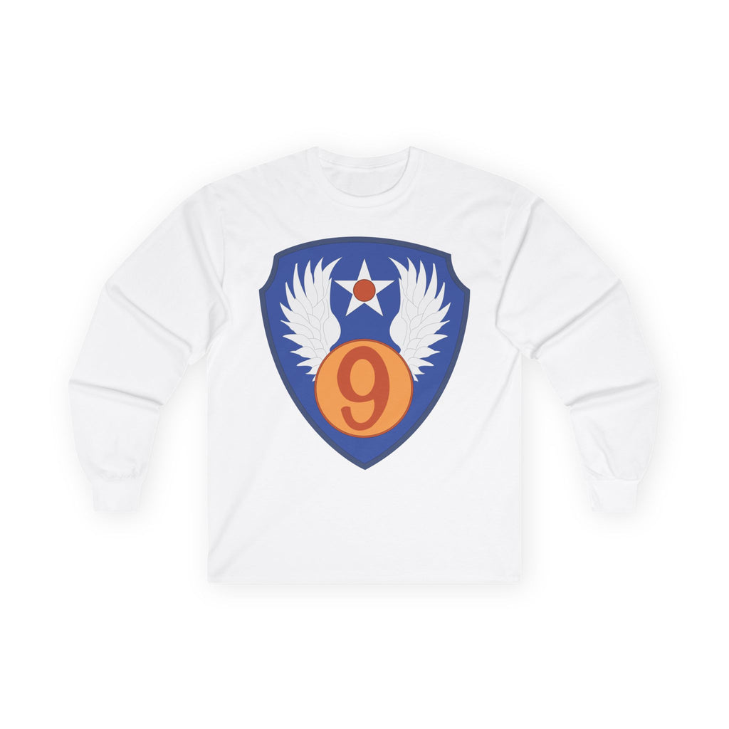 Unisex Long Sleeve Tee - AAC - SSI - 9th Air Force wo Txt X 300