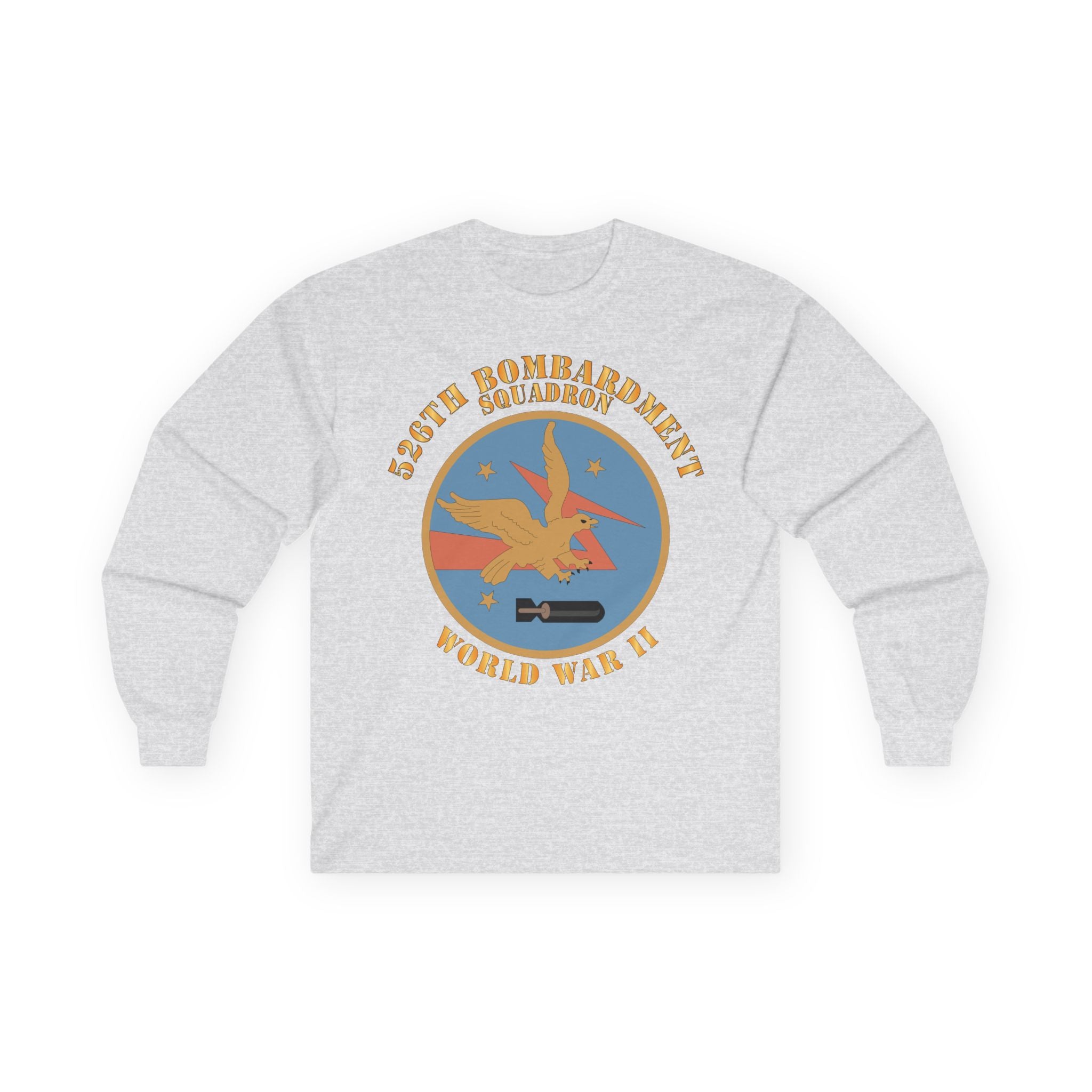 Unisex Long Sleeve Tee - AAC - 526th Bombardment Squadron - WWII X 300