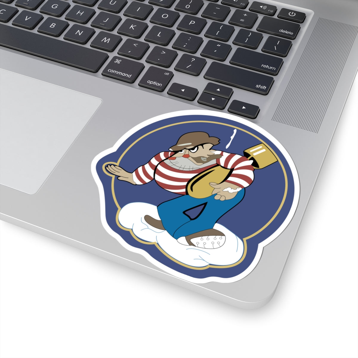 Kiss-Cut Stickers - AAC - 869th Bomb Squadron, 497th Bomb Group wo Txt X 300