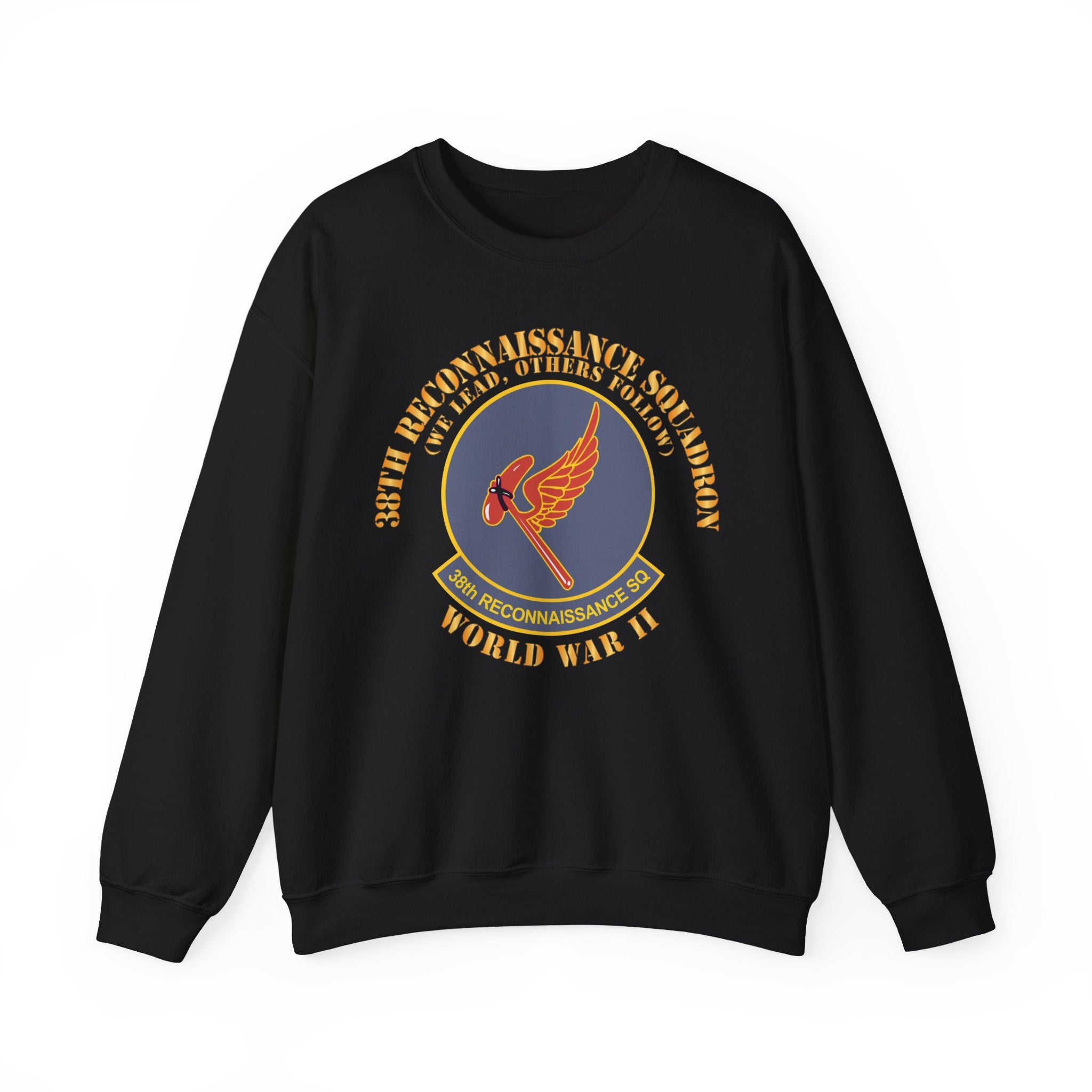 Crewneck Sweatshirt - AAC - 38th Reconnaissance Squadron - WWII X 300