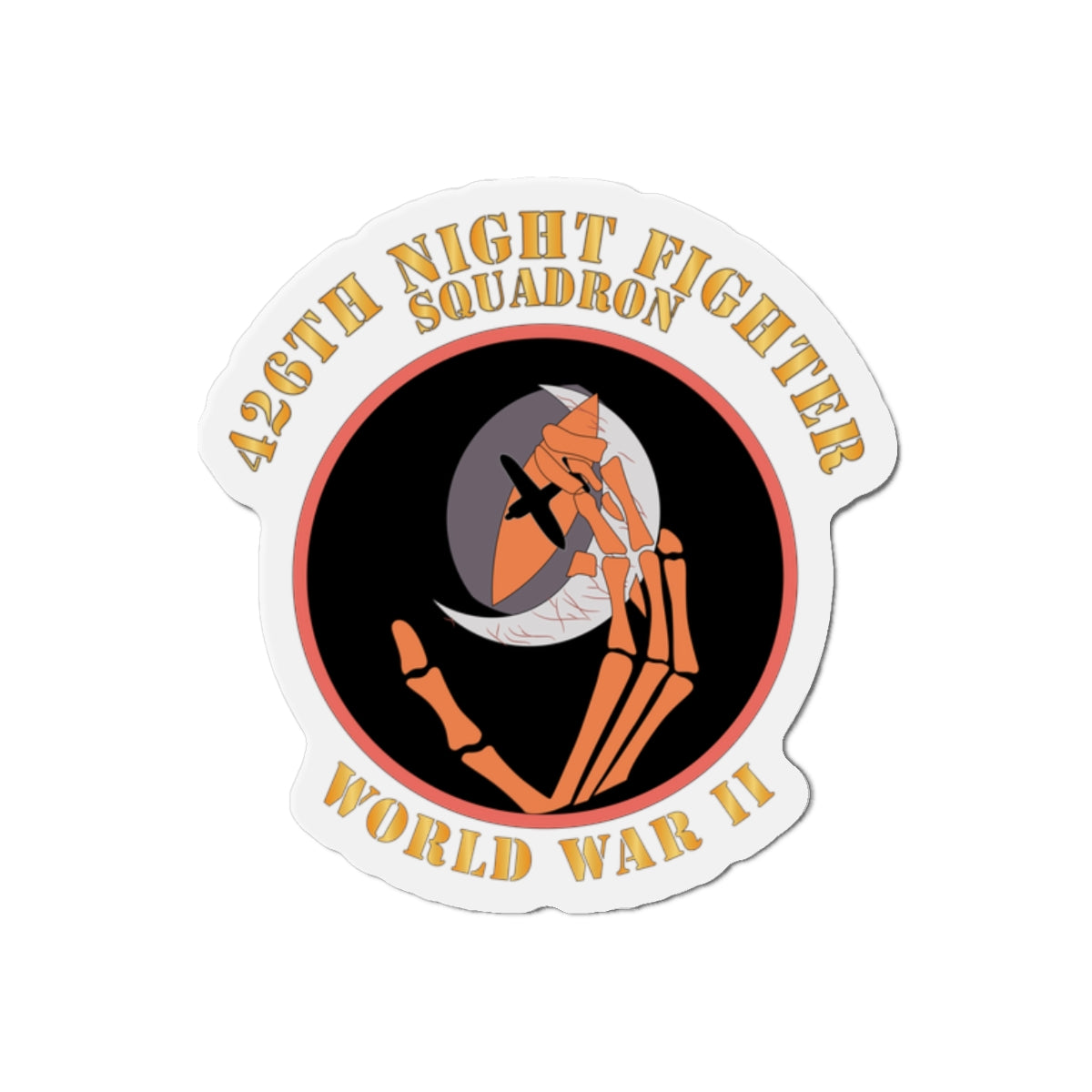 Die-Cut Magnets - AAC - 426th Night Fighter Squadron - WWII X 300