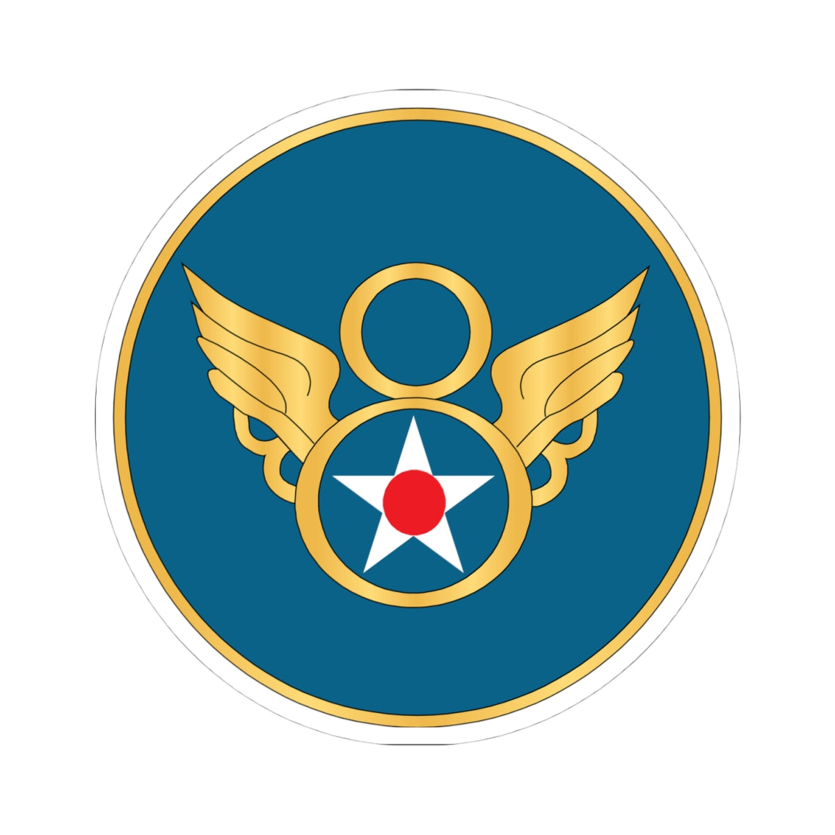 Kiss-Cut Stickers - AAC - 8th Air Force wo Txt X 300