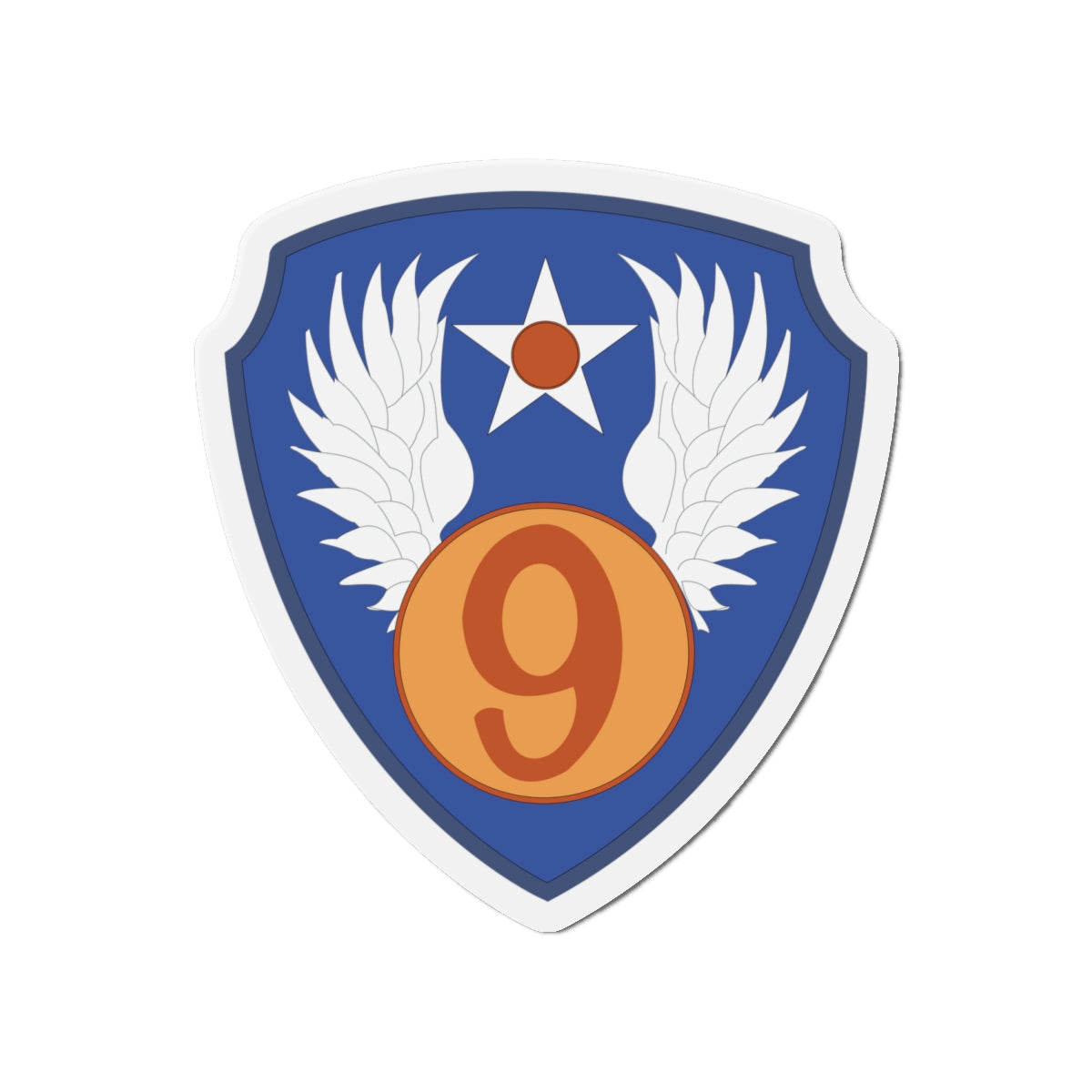 Die-Cut Magnets - AAC - SSI - 9th Air Force wo Txt X 300