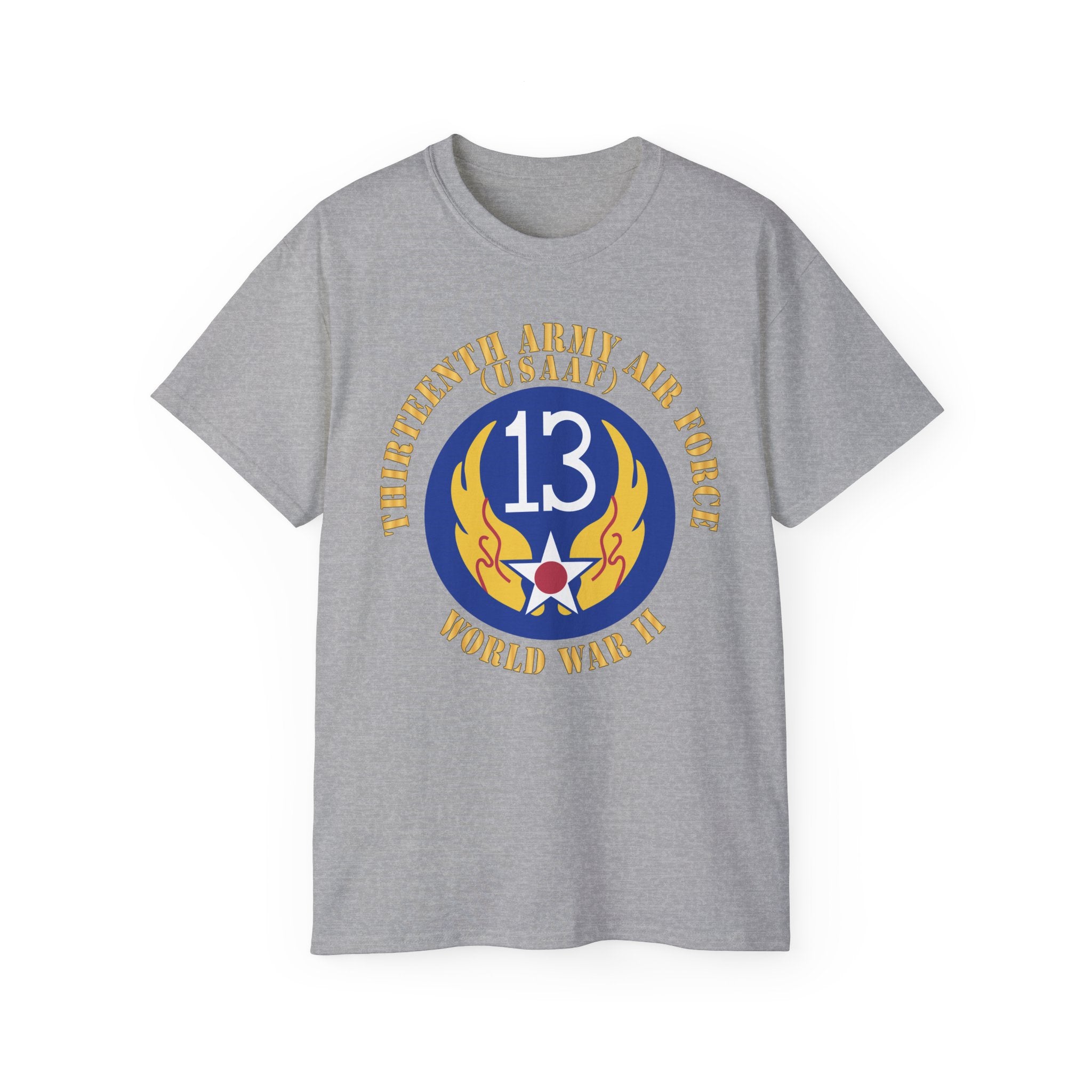 Unisex Ultra Cotton Tee - AAC - SSI - 13th Air Force - WWII - USAAF x 300