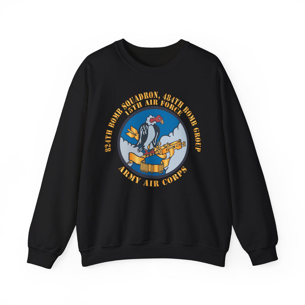 Crewneck Sweatshirt - AAC - 824th Bomb Squadron, 484th Bomb Group - 15th AAF X 300