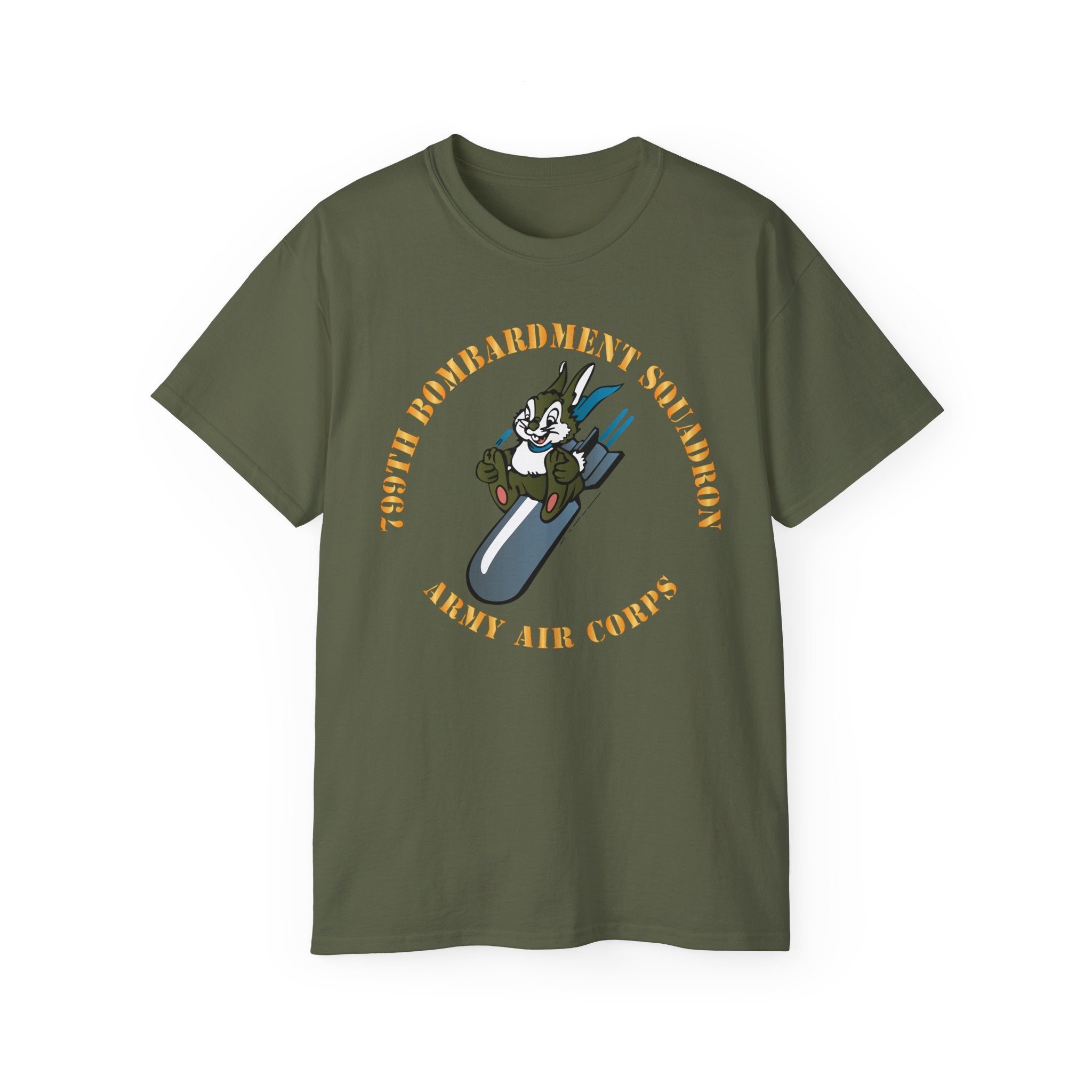 Unisex Ultra Cotton Tee - AAC - 799th Bombardment Squadron X 300