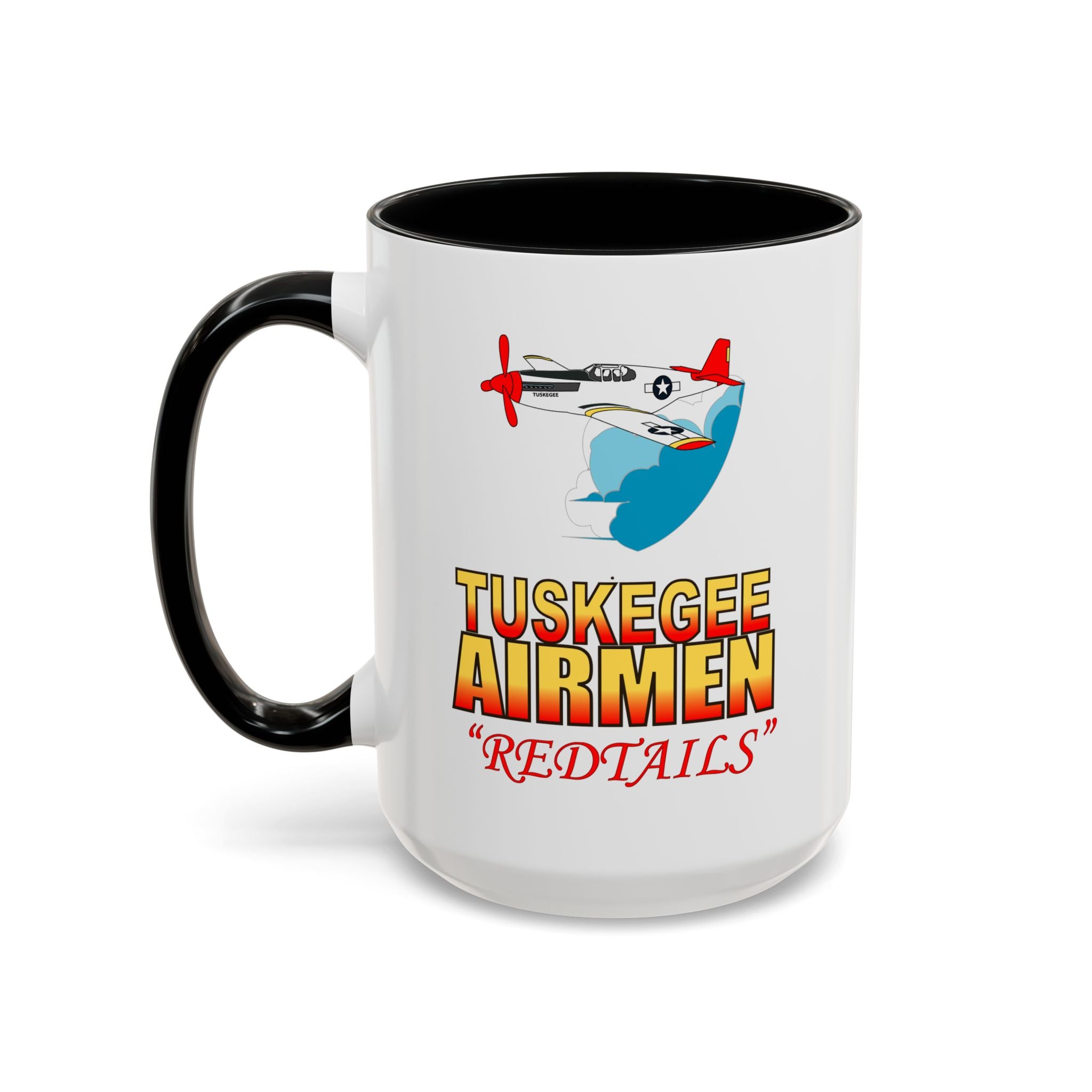 Accent Coffee Mug - Army Air Corp - Tuskegee Airmen - Redtails - AC - X 300