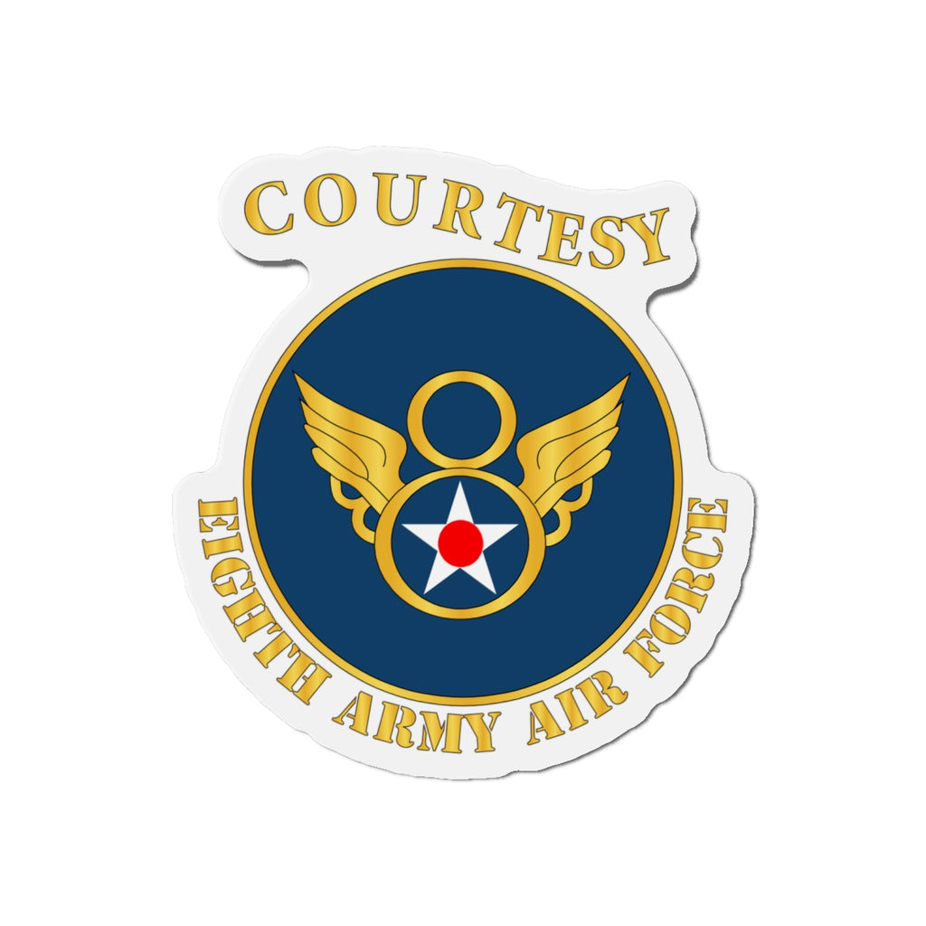 Die-Cut Magnets - AAC - 8th Air Force - WWII - Courtesy 8 AAF x 300