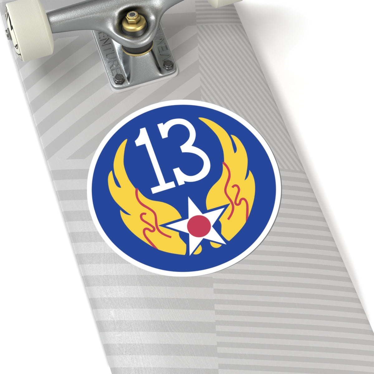 Kiss-Cut Stickers - AAC - SSI - 13th Air Force wo Txt X 300