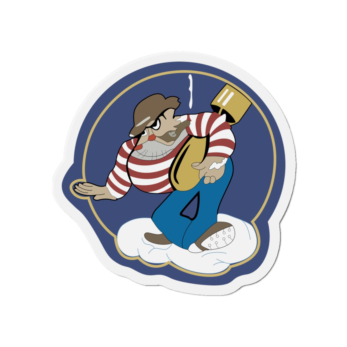 Die-Cut Magnets - AAC - 869th Bomb Squadron, 497th Bomb Group wo Txt X 300