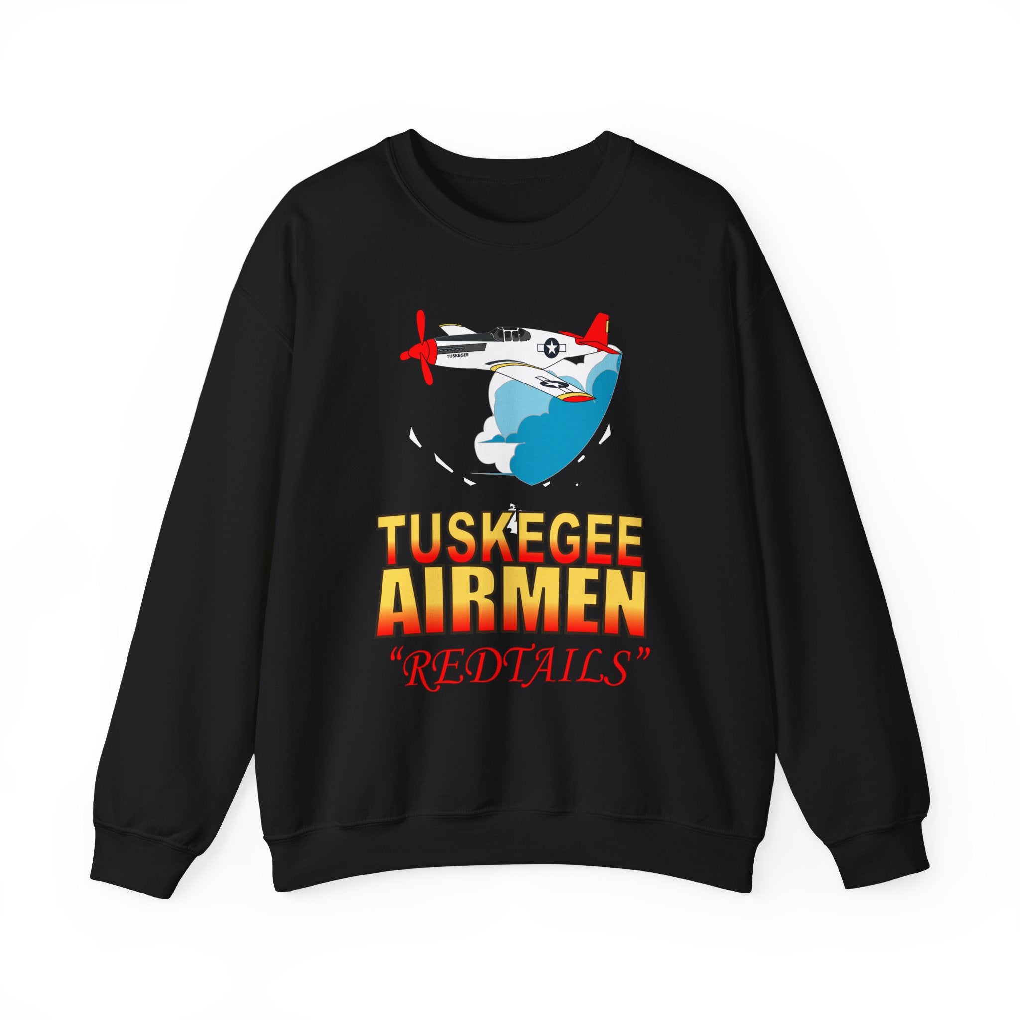 Crewneck Sweatshirt - Army Air Corp - Tuskegee Airmen - Redtails - AC - X 300