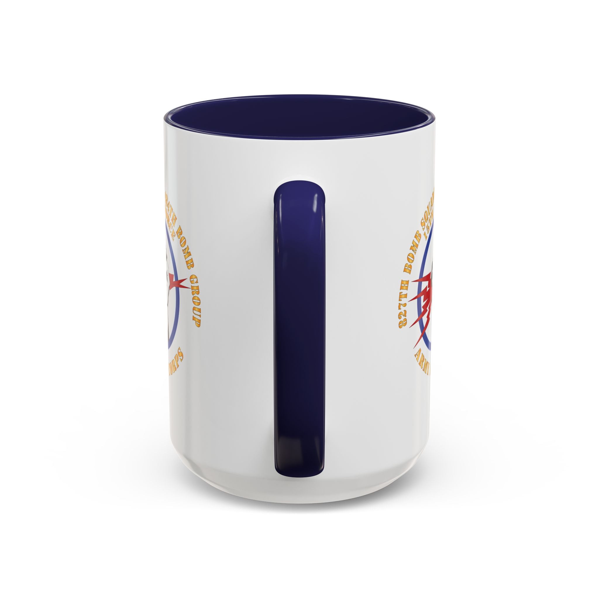 Accent Coffee Mug - AAC - 827th Bomb Squadron, 484th Bomb Group - 15th AAF X 300