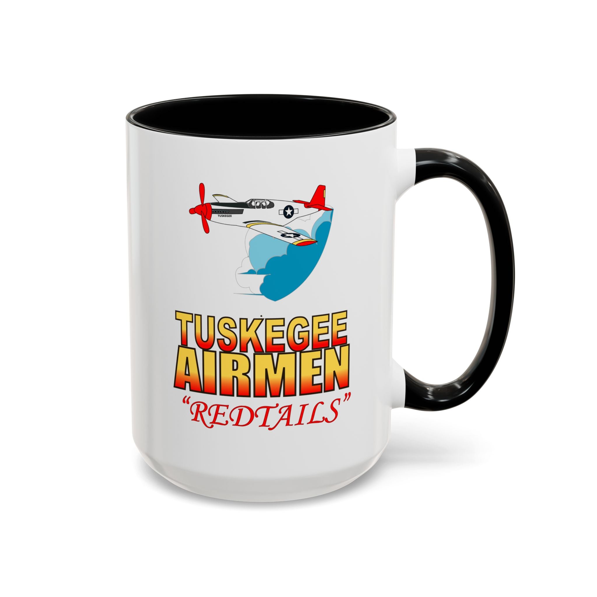 Accent Coffee Mug - Army Air Corp - Tuskegee Airmen - Redtails - AC - X 300