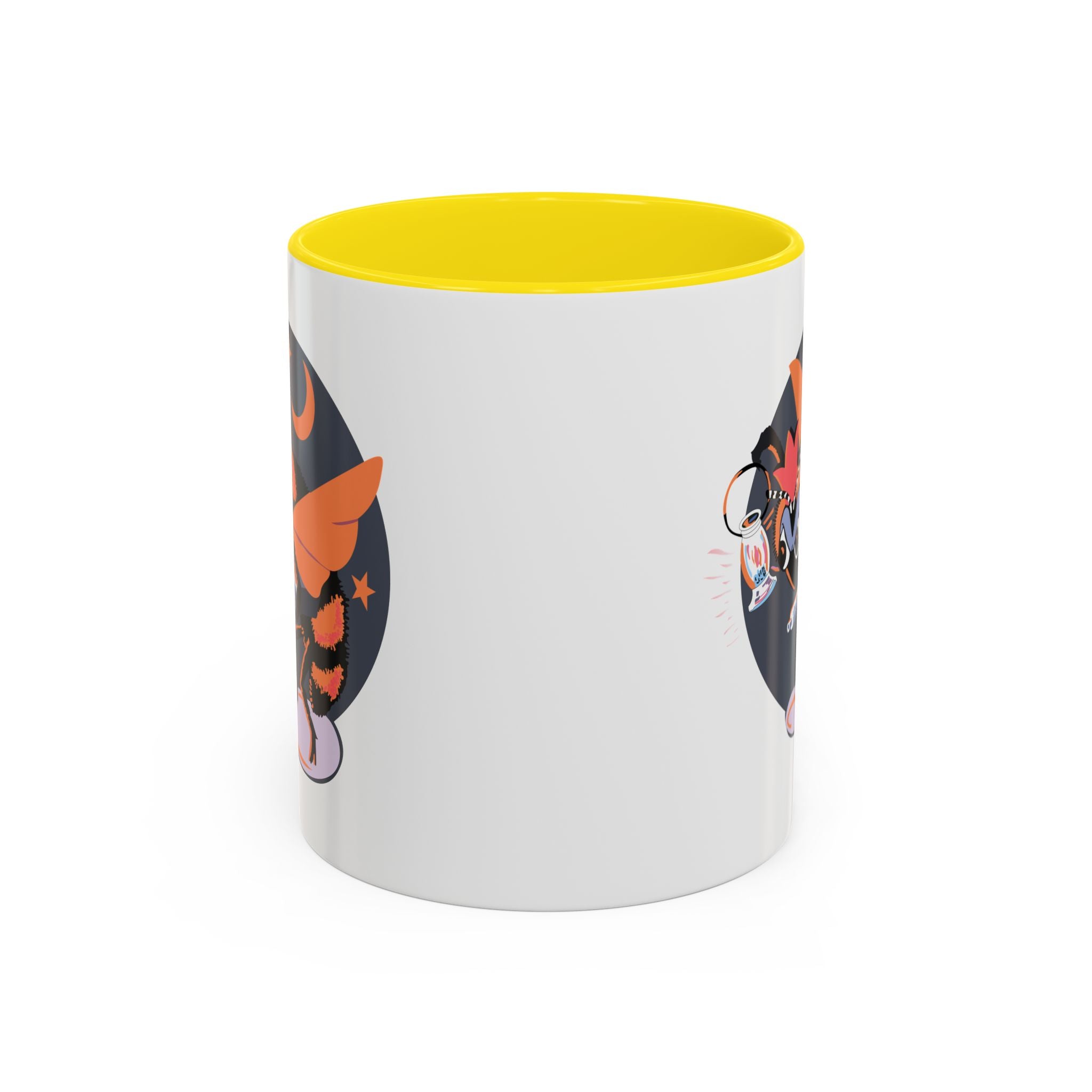 Accent Coffee Mug - AAC - 418th Night Fighter Squadron wo txt X 300