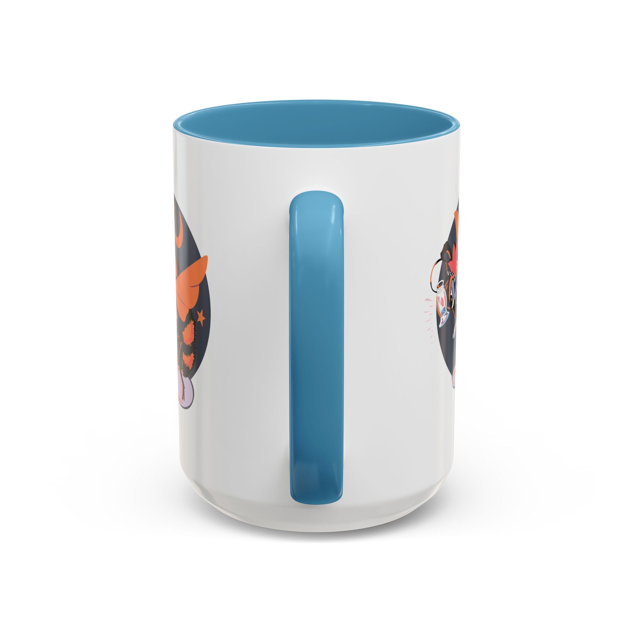 Accent Coffee Mug - AAC - 418th Night Fighter Squadron wo txt X 300