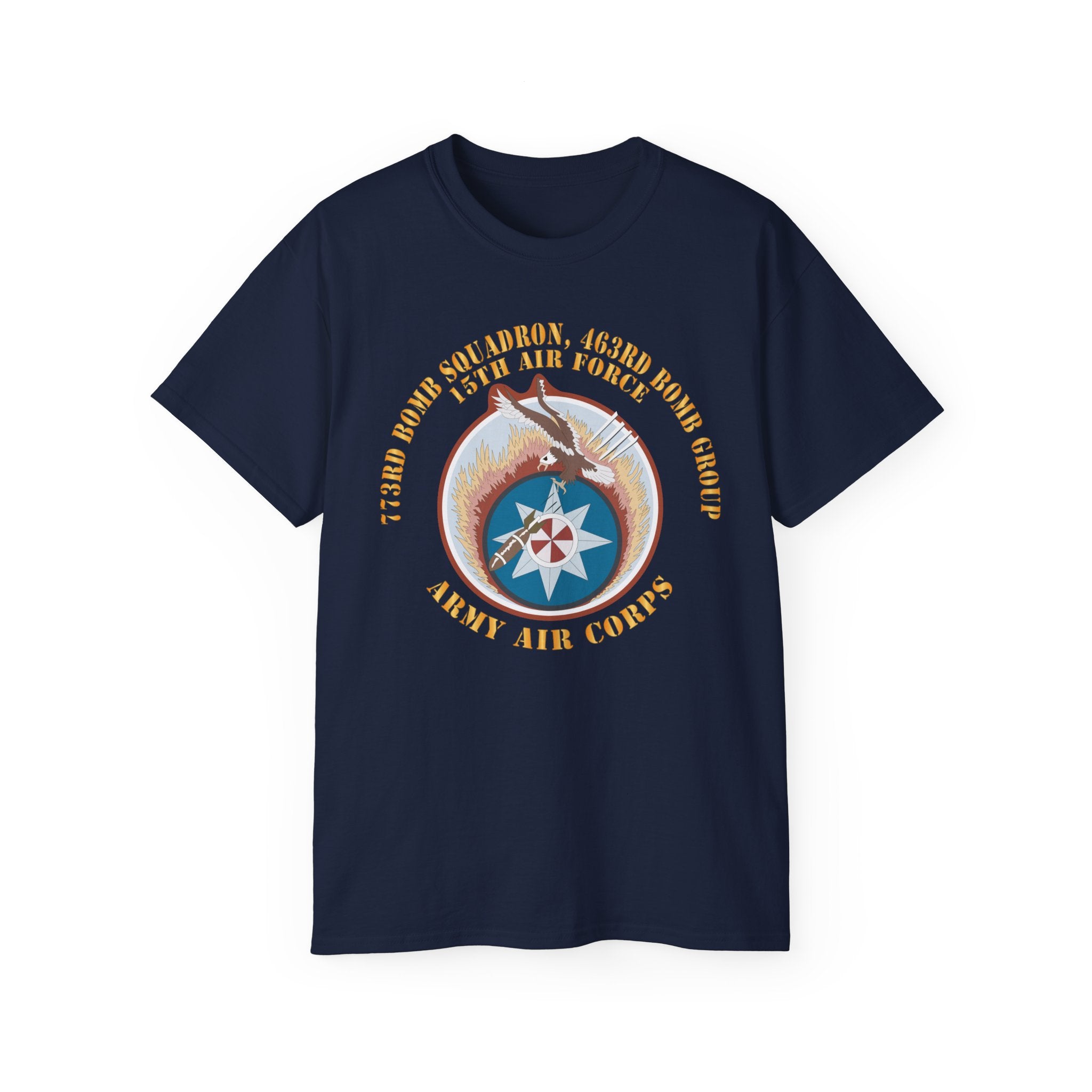 Unisex Ultra Cotton Tee - AAC - 773rd Bomb Squadron, 463rd Bomb Group - 15th AF X 300