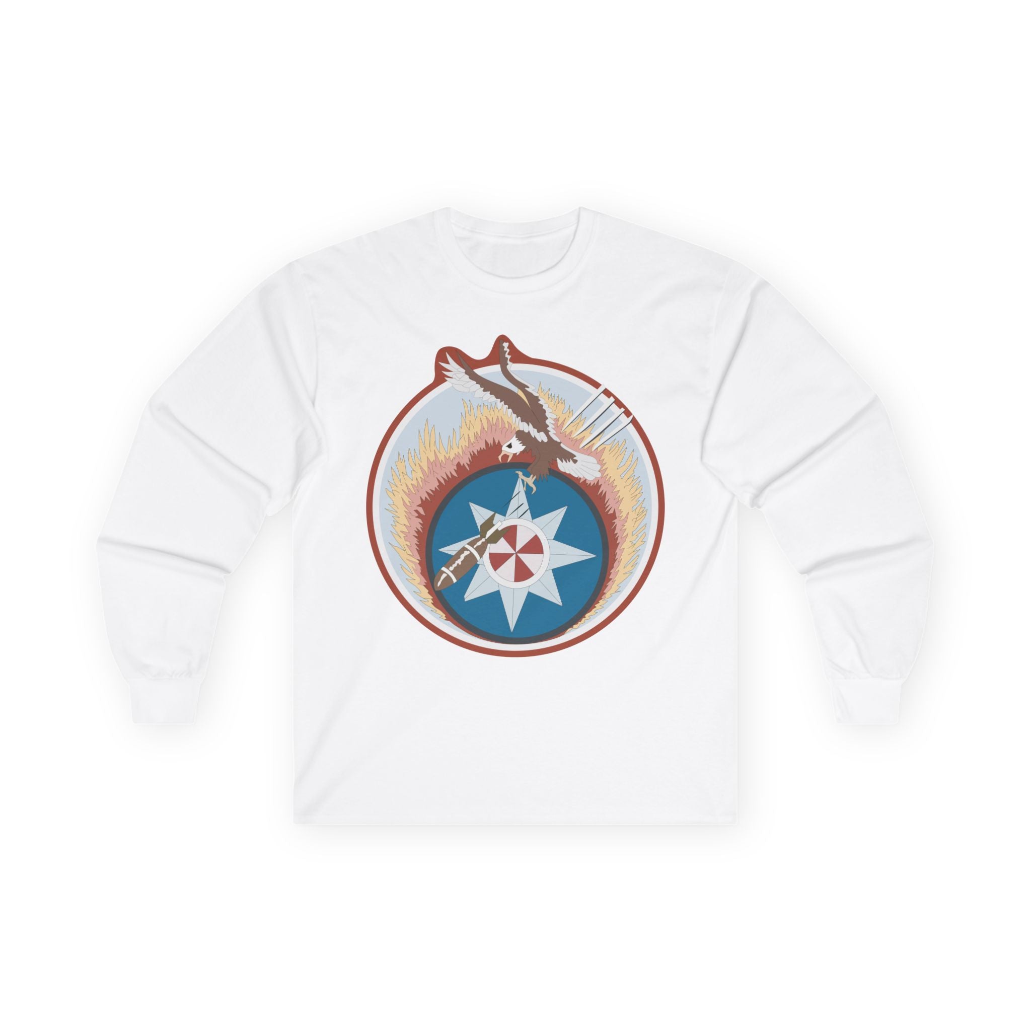 Unisex Long Sleeve Tee - AAC - 773rd Bomb Squadron, 463rd Bomb Group - 15th AF wo Txt X 300