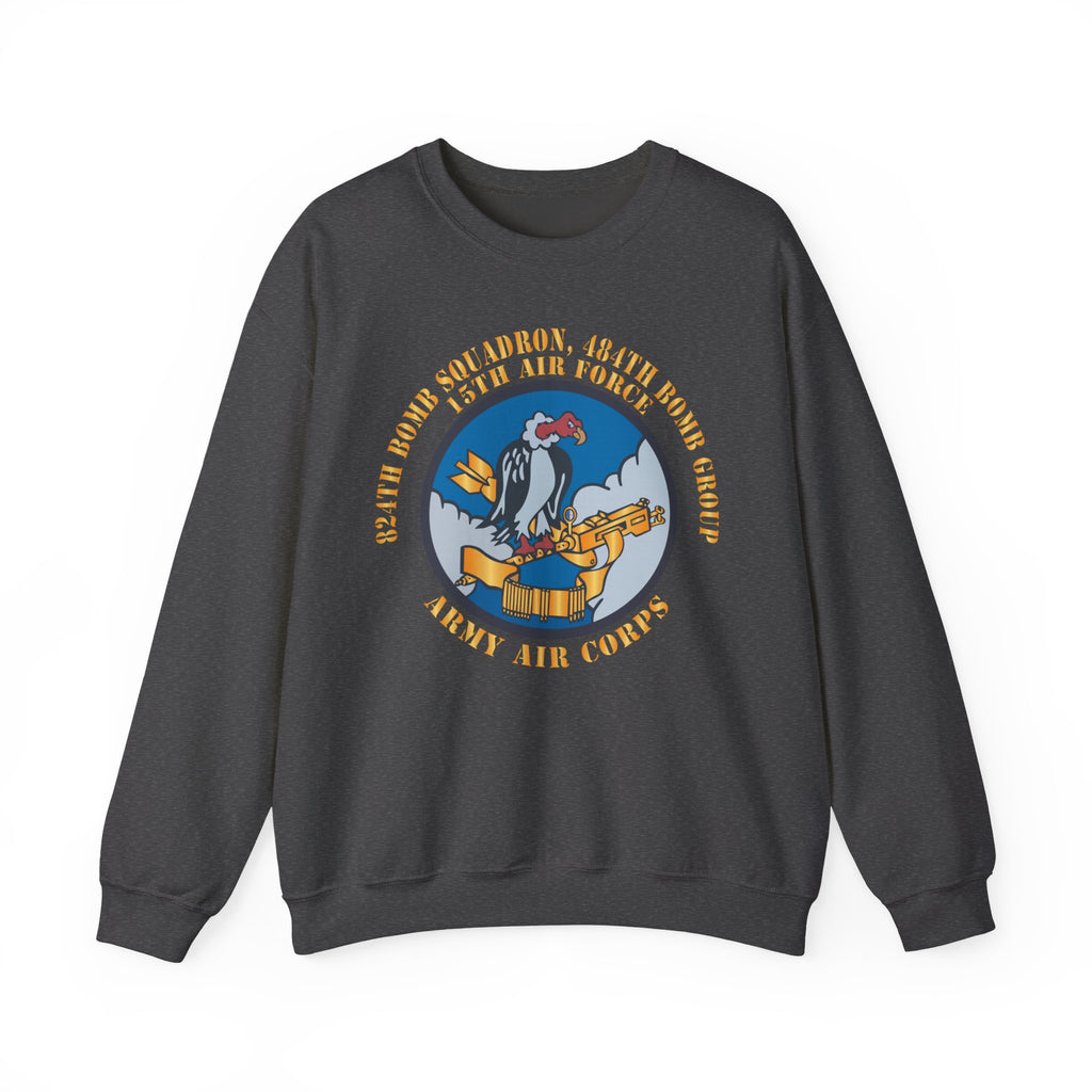 Crewneck Sweatshirt - AAC - 824th Bomb Squadron, 484th Bomb Group - 15th AAF X 300