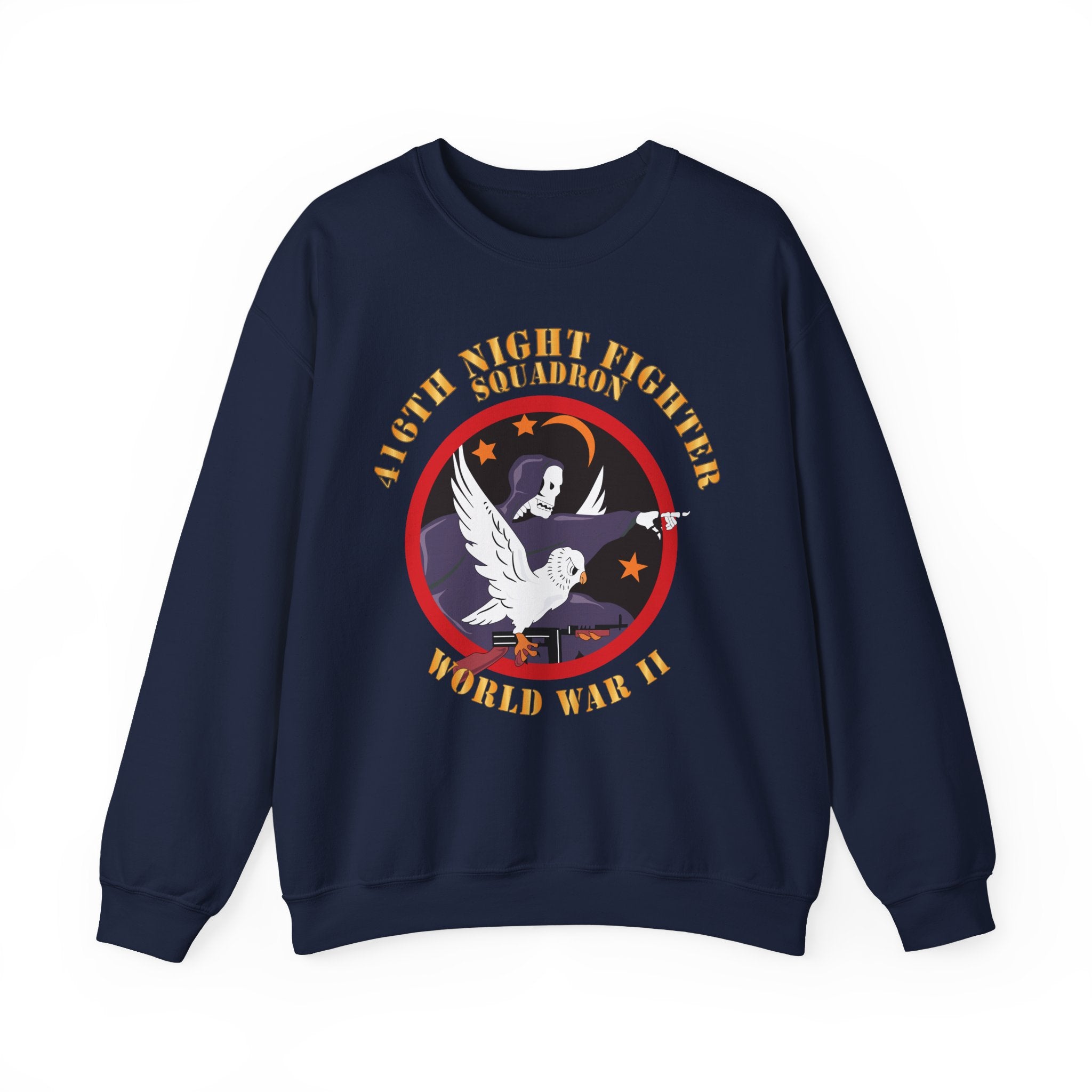 Crewneck Sweatshirt - AAC - 416th Night Fighter Squadron - WWII X 300