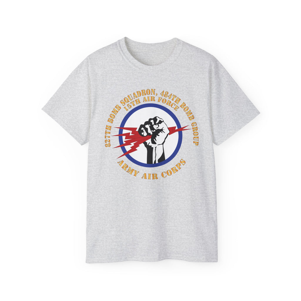 Unisex Ultra Cotton Tee - AAC - 827th Bomb Squadron, 484th Bomb Group - 15th AAF X 300