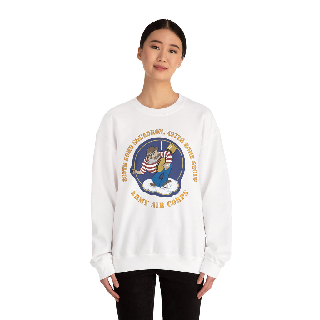 Crewneck Sweatshirt - AAC - 869th Bomb Squadron, 497th Bomb Group X 300