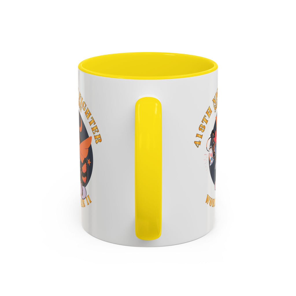 Accent Coffee Mug - AAC - 418th Night Fighter Squadron - WWII X 300