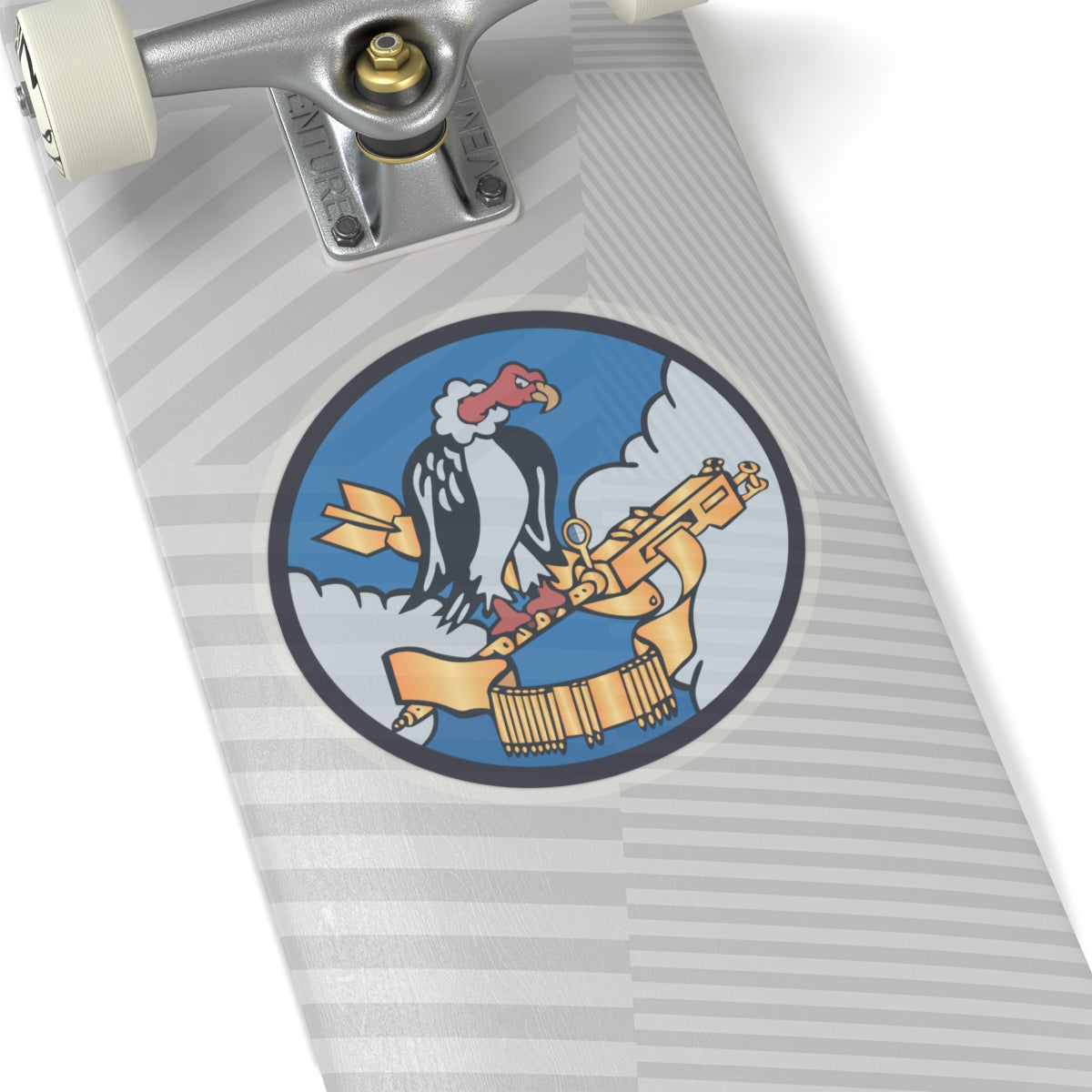 Kiss-Cut Stickers - AAC - 824th Bomb Squadron, 484th Bomb Group - 15th AAF wo txt X 300