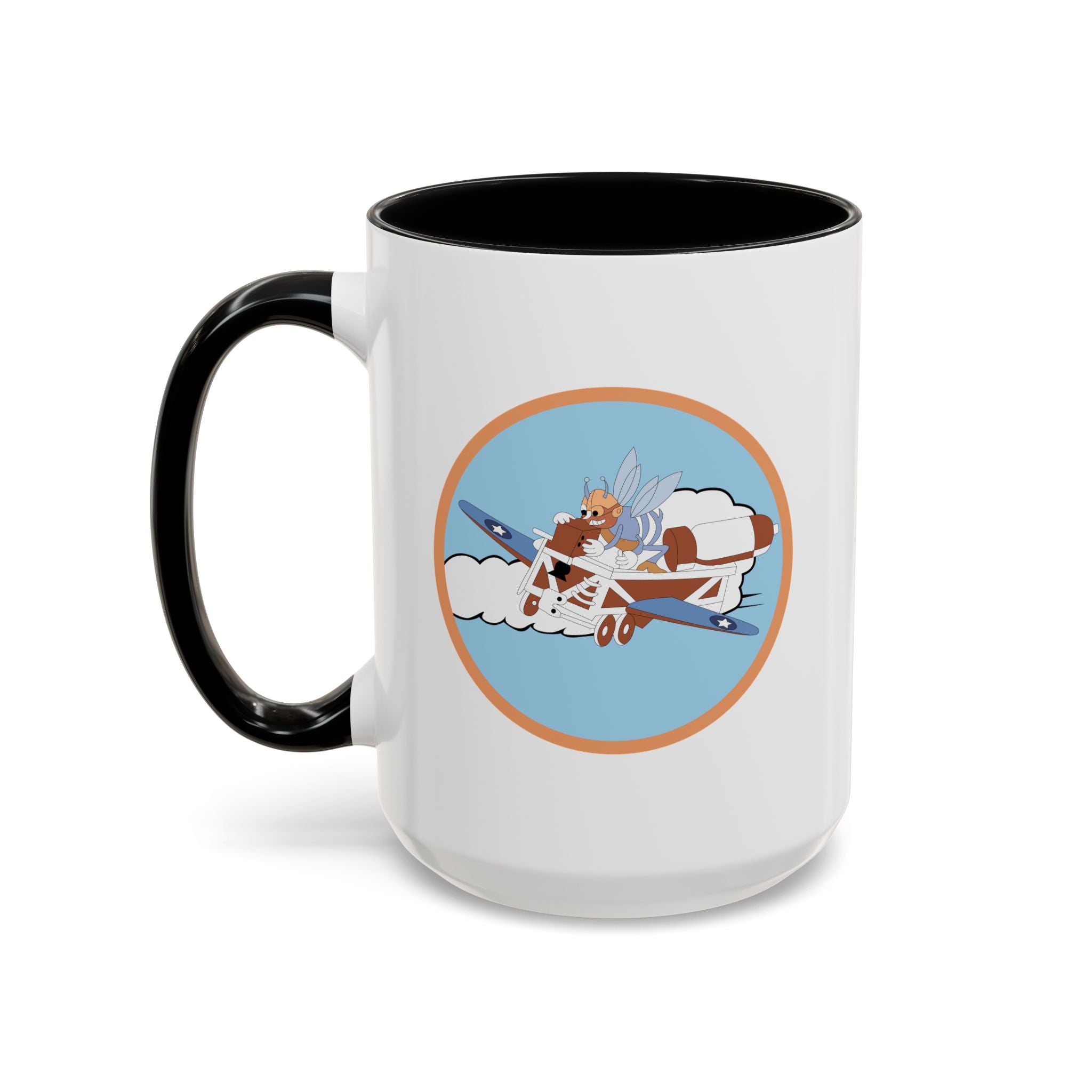 Accent Coffee Mug - AAC - 782nd Bomb Squadron, 465th Bomb Group - 15th AF wo Txt X 300