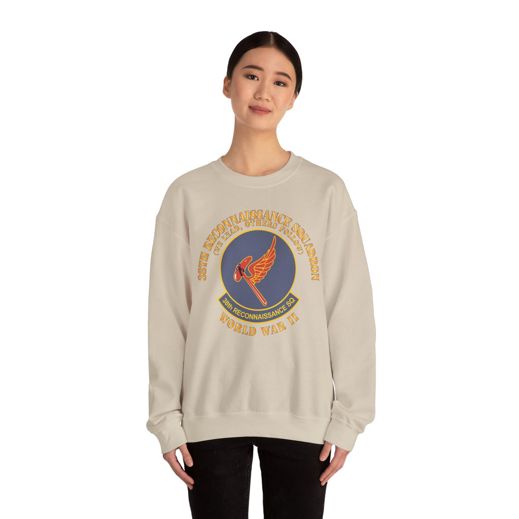 Crewneck Sweatshirt - AAC - 38th Reconnaissance Squadron - WWII X 300