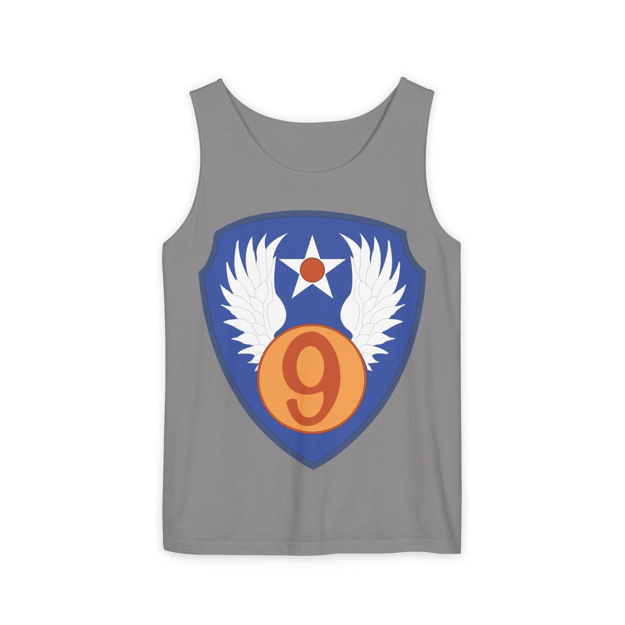 Unisex Garment-Dyed Tank Top - AAC - SSI - 9th Air Force wo Txt X 300